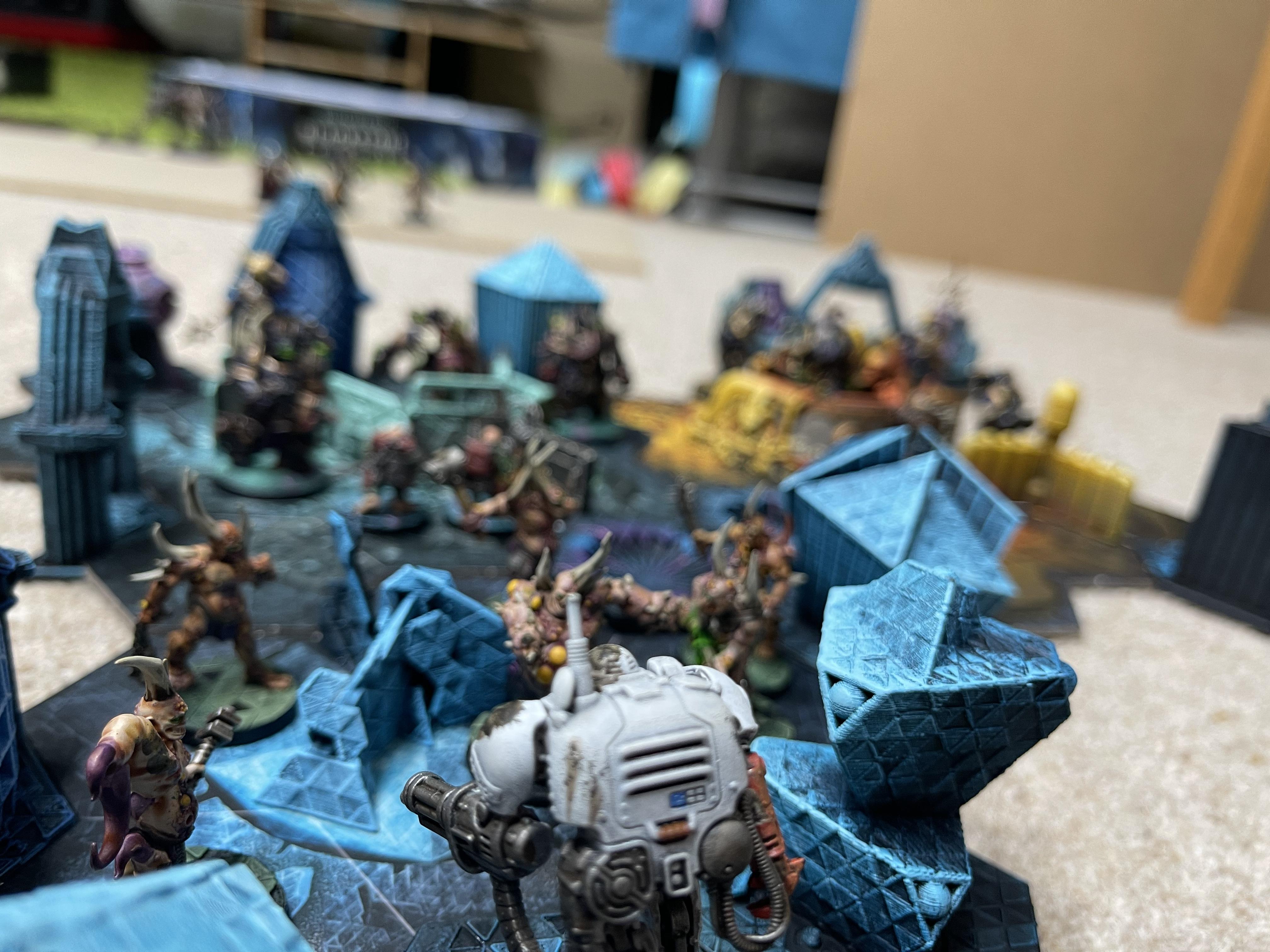 3d Printed, Blackstone Fortress, Dragons Rest, Terrain, Trihex Citadel, Warhammer 40,000, Warhammer Quest