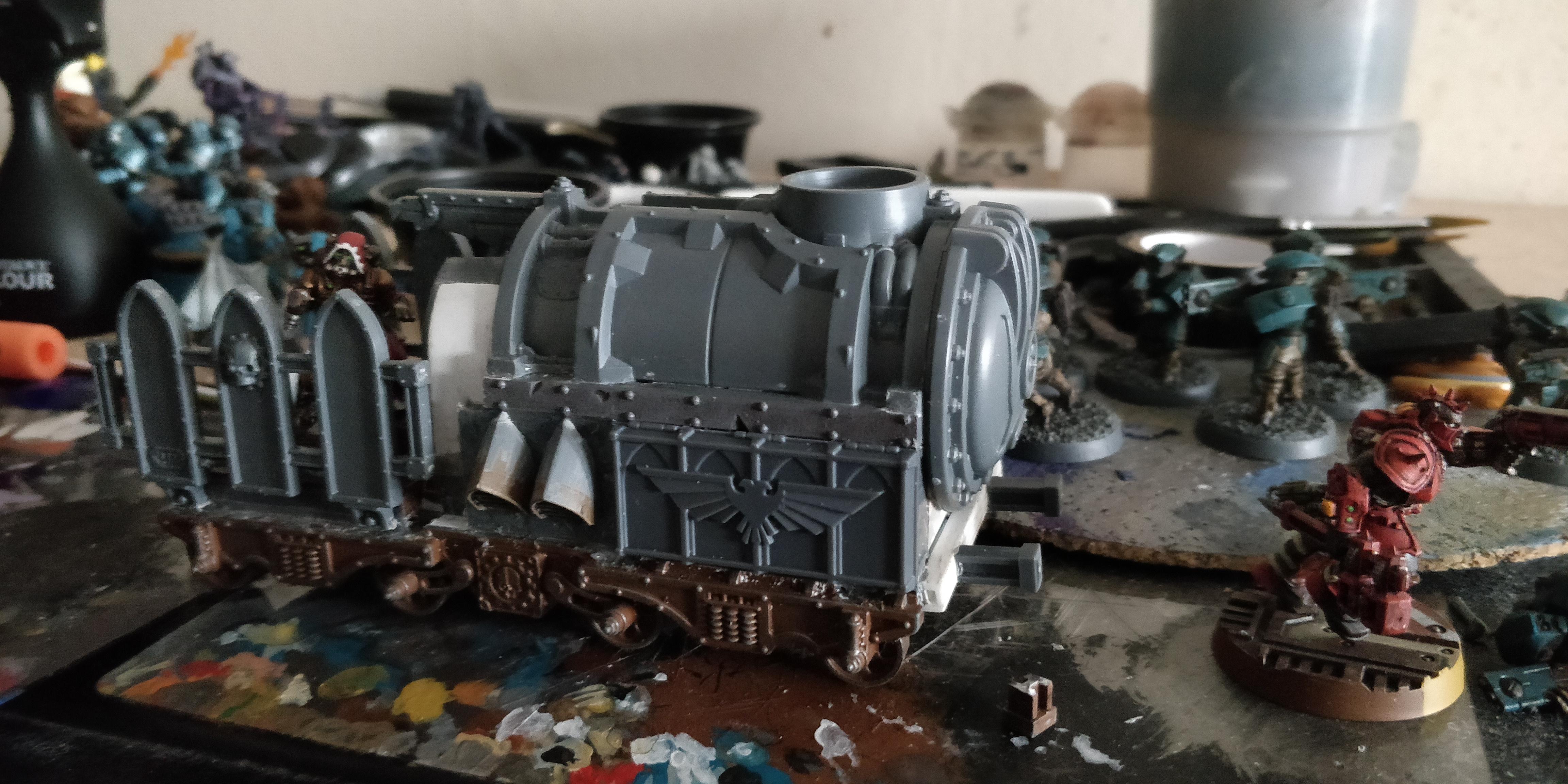 Conversion, Kitbash, Mortalis, N17, Necromunda, Train, Zone, Zone Mortalis