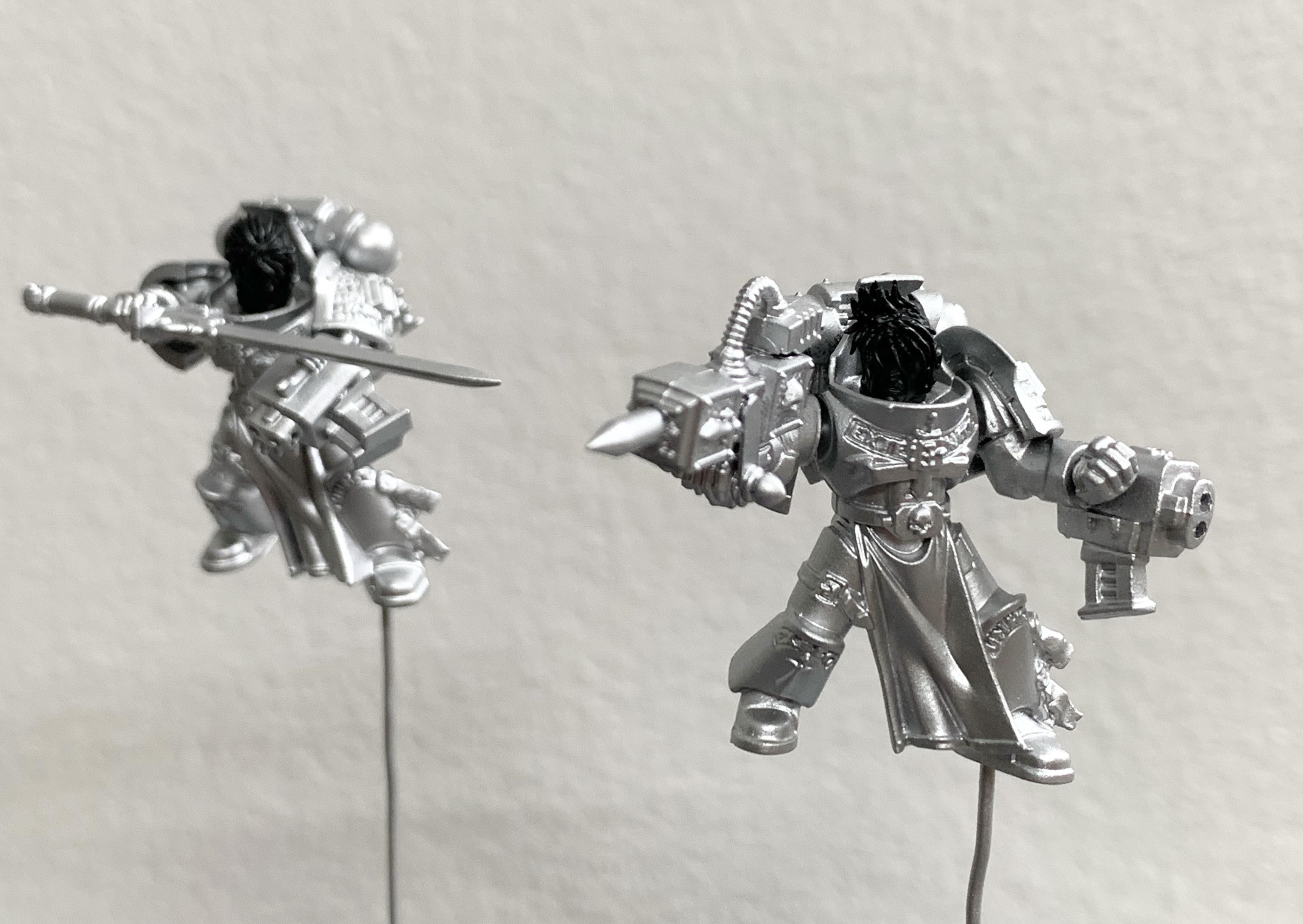 Blade Tongfa, Grey Knights, Justicar, Kyousuke Nanbu, Pile Bunker, Ryusei Date, Strike Squad, Work In Progress