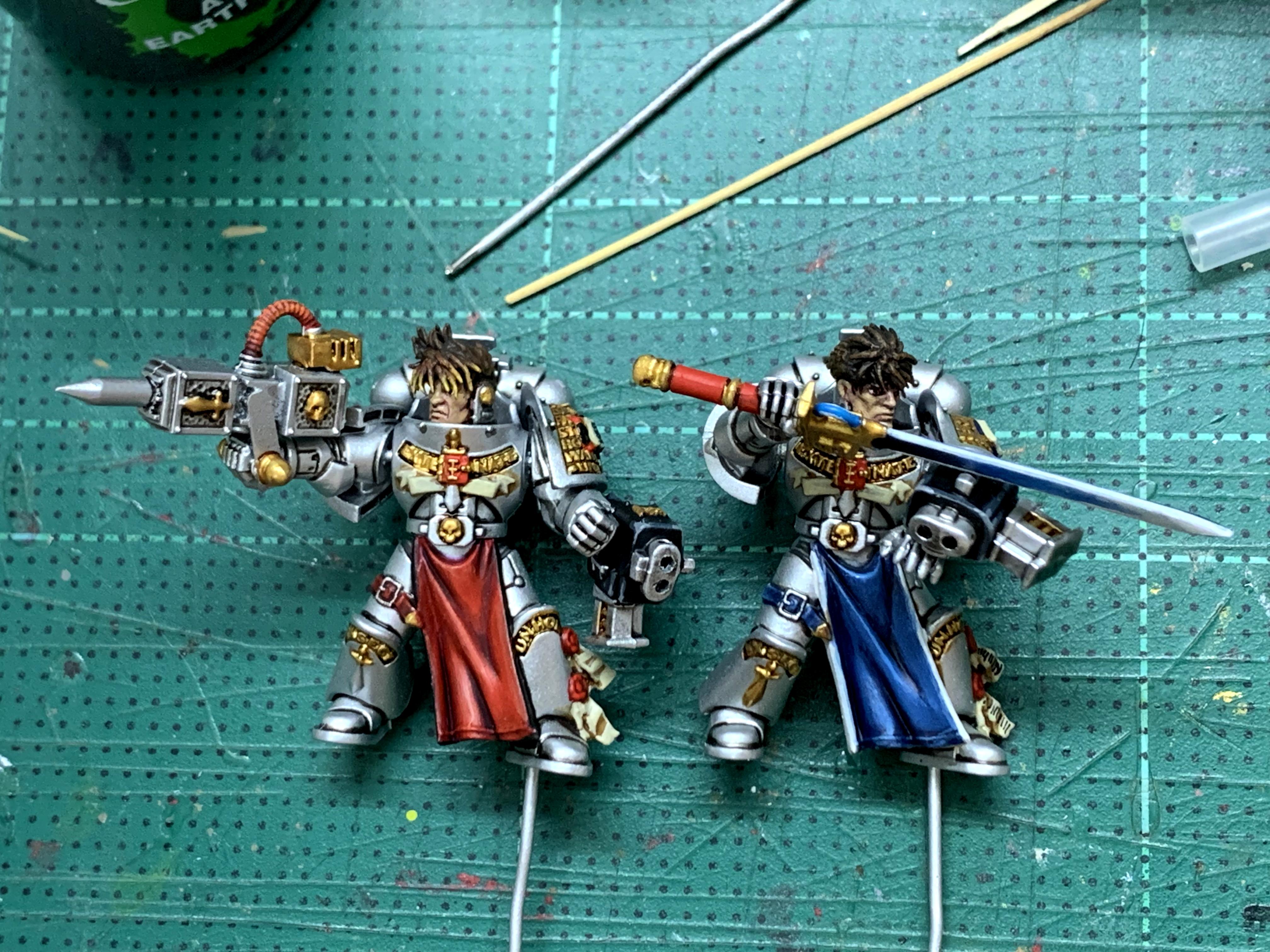 Grey Knights, Justicar, Kyousuke Nanbu, Pile Bunker, Ryusei Date, Strike Squad, Sword, Work In Progress
