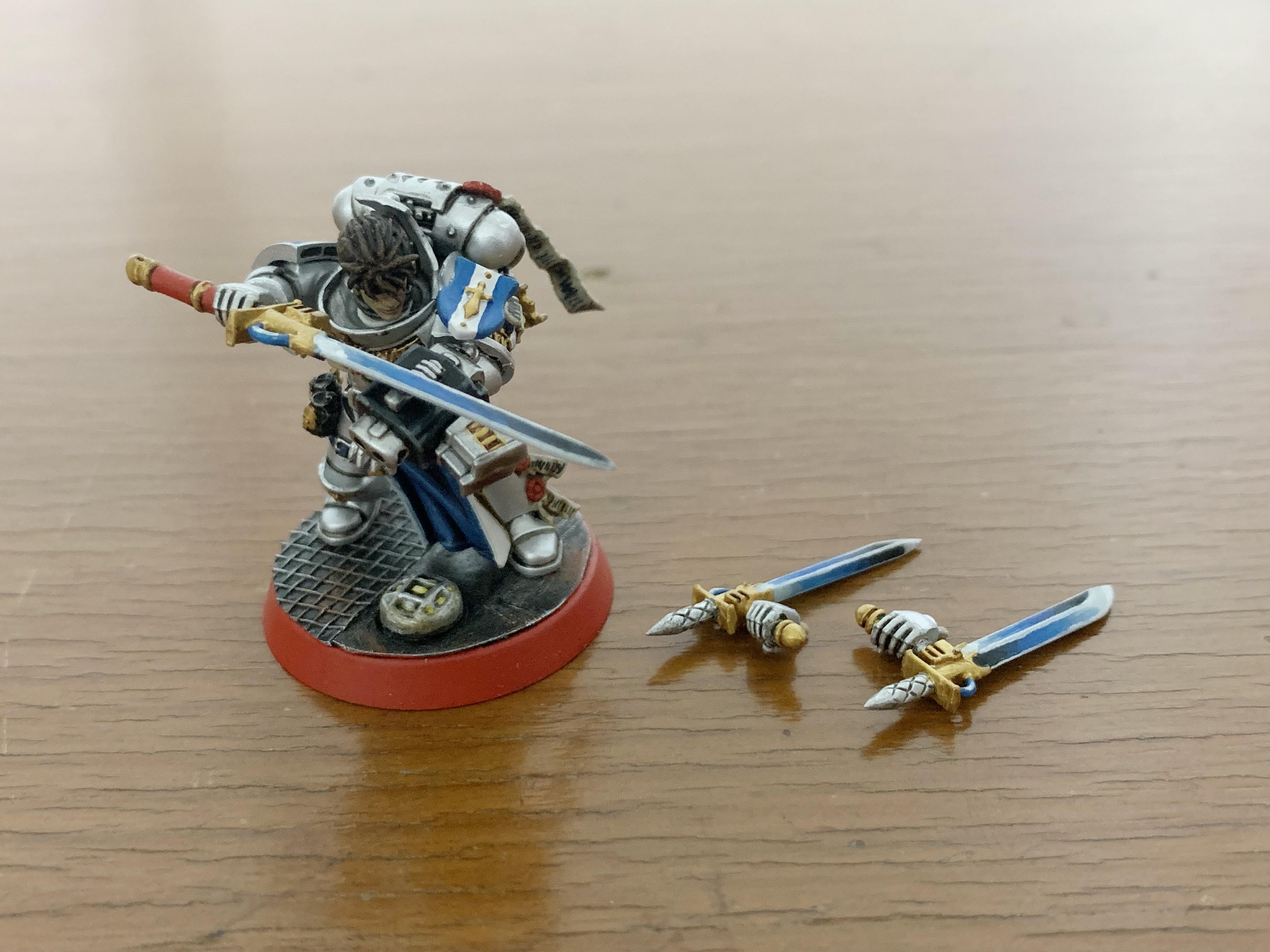 Blade Tongfa, Grey Knights, Justicar, Ryusei Date, Strike Squad, Sword