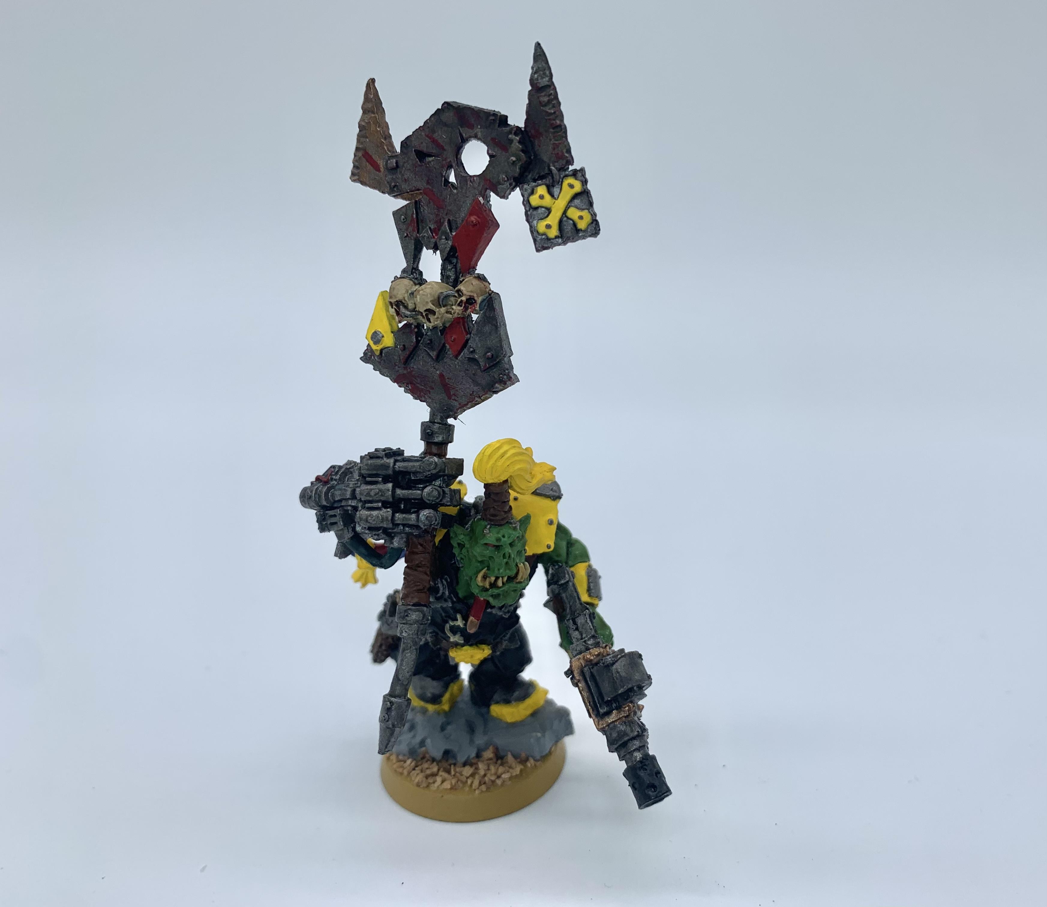 Bad Moons, Nob, Orks, Waaagh Banner, Warhammer 40,000