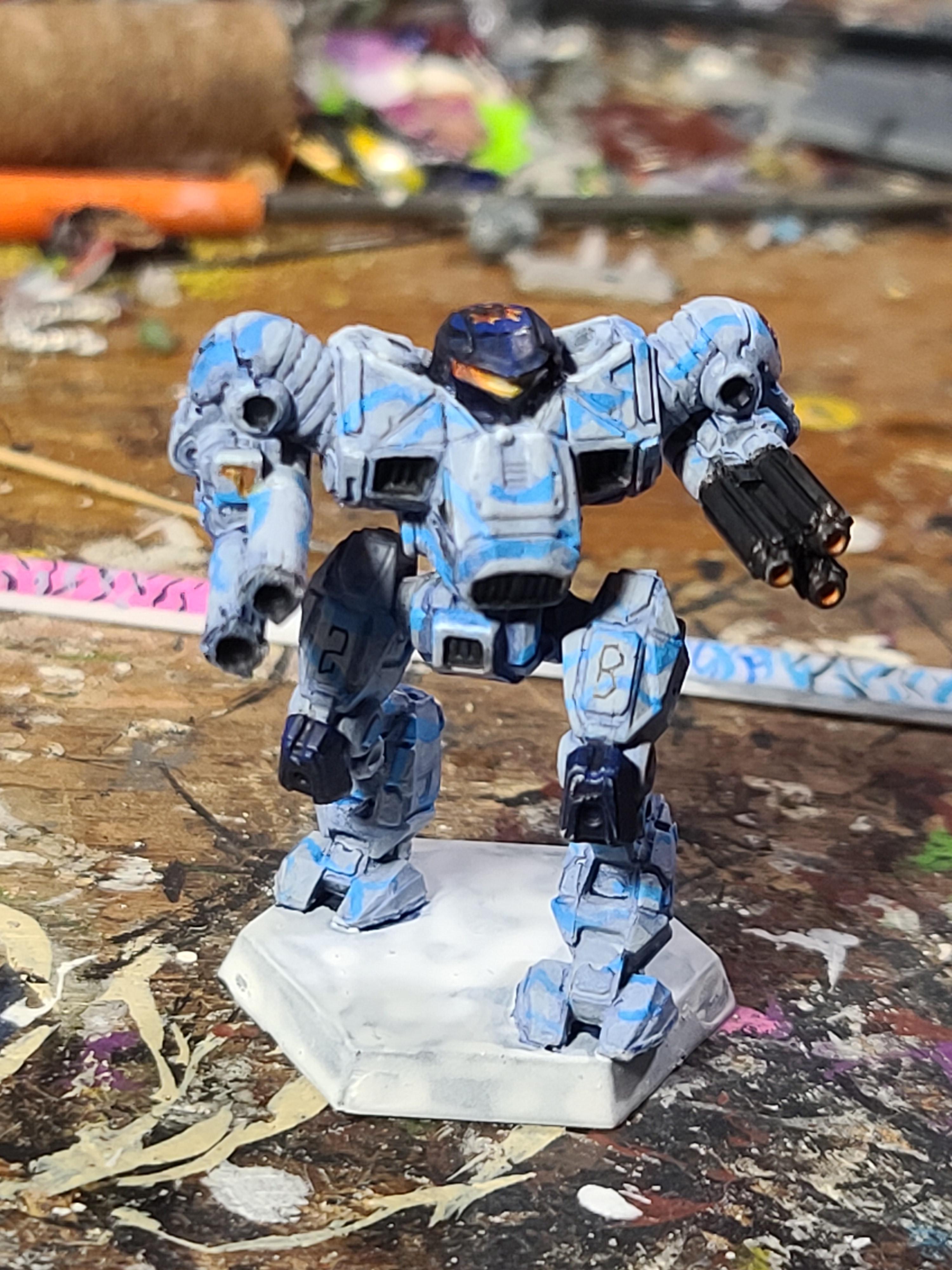 Battletech, Catalyst Game Labs, Clan Nova Cat, Freehand, Mech, Nova Cat, Omnimech, Plastic