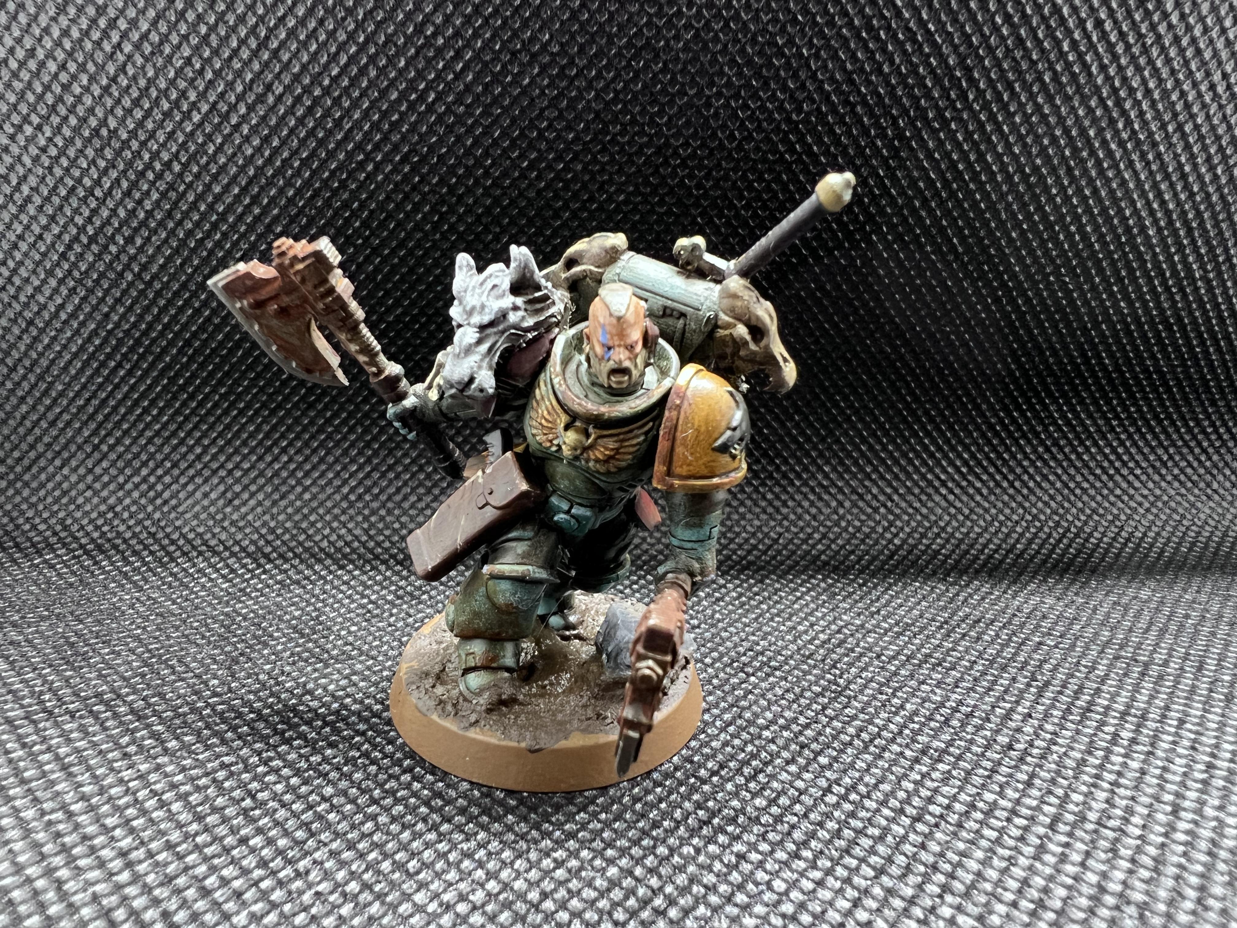 Grimdark, Kitbash, Primaris, Space Wolves