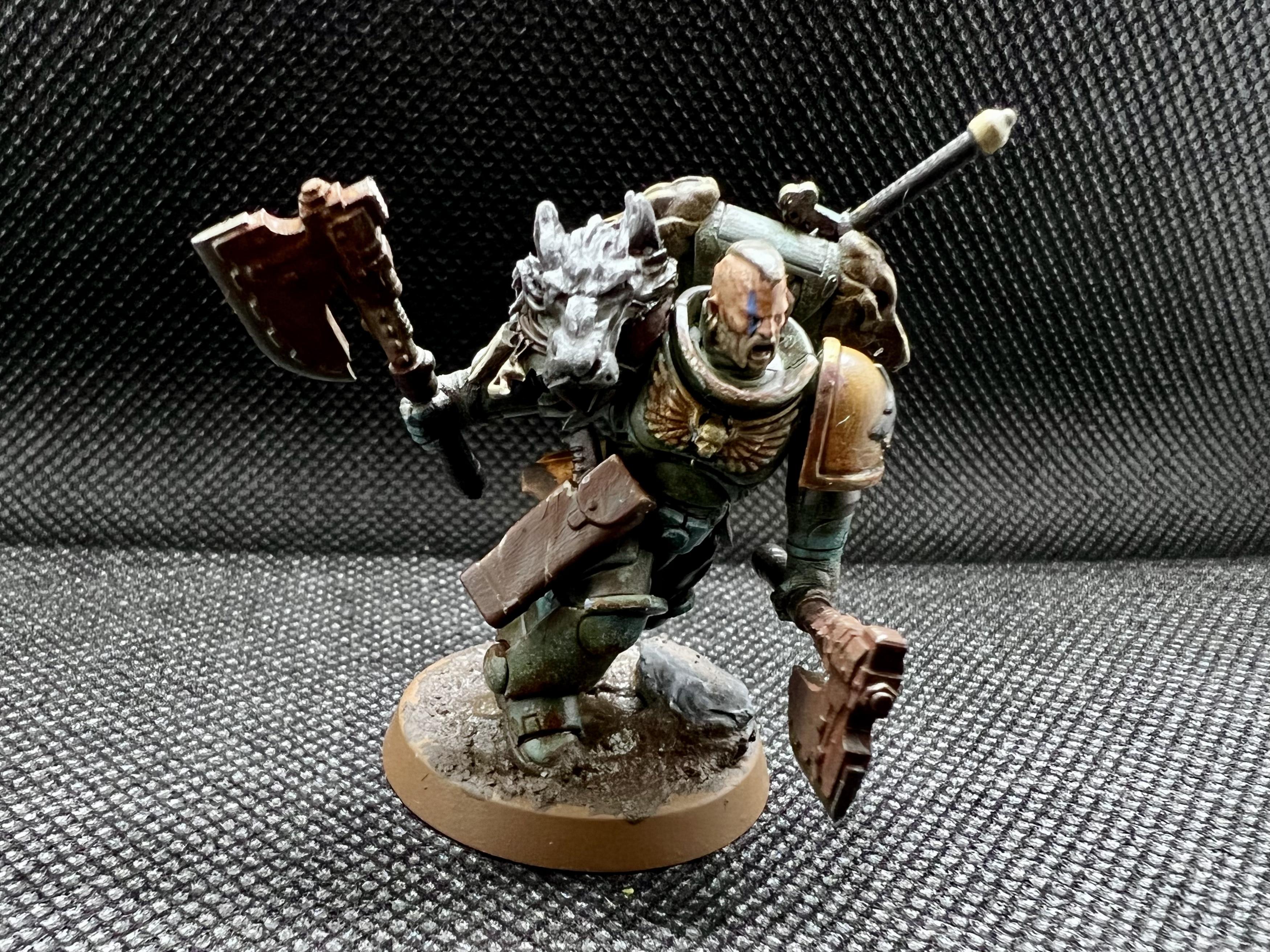 Grimdark, Kitbash, Primaris, Space Wolves