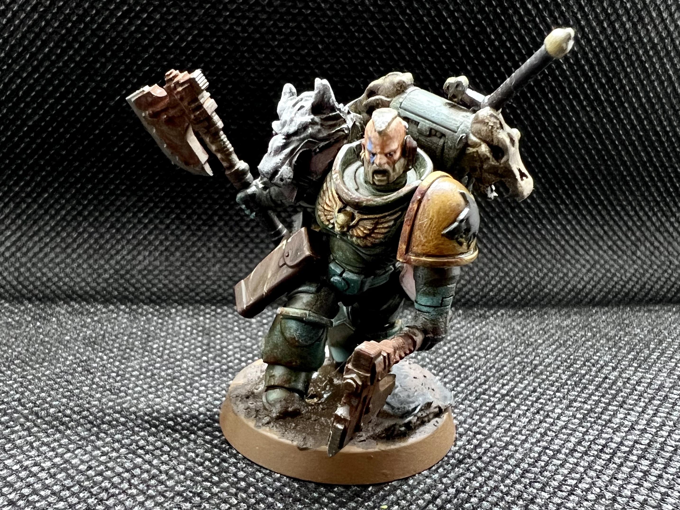 Grimdark, Kitbash, Primaris, Space Wolves
