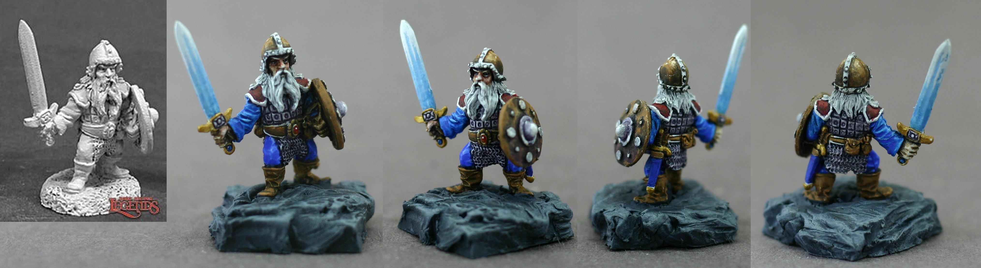 Bones, Dawi, Dwarf Fighter, Dwarves, Fredrick Ironfist, Reaper