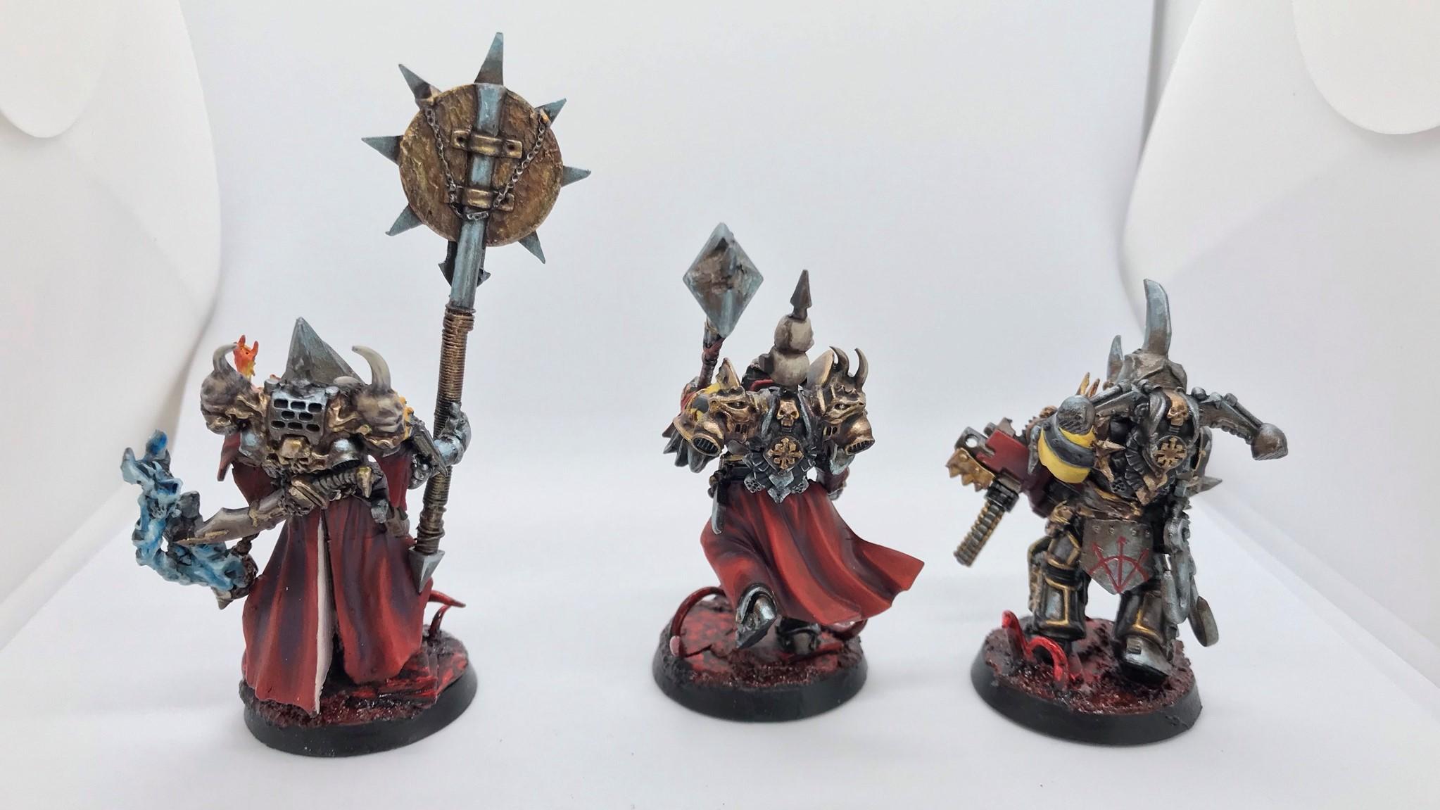 Catachans, Conversion, Cultists, Greenstuff, Iron Warriors, Traitor Astartes
