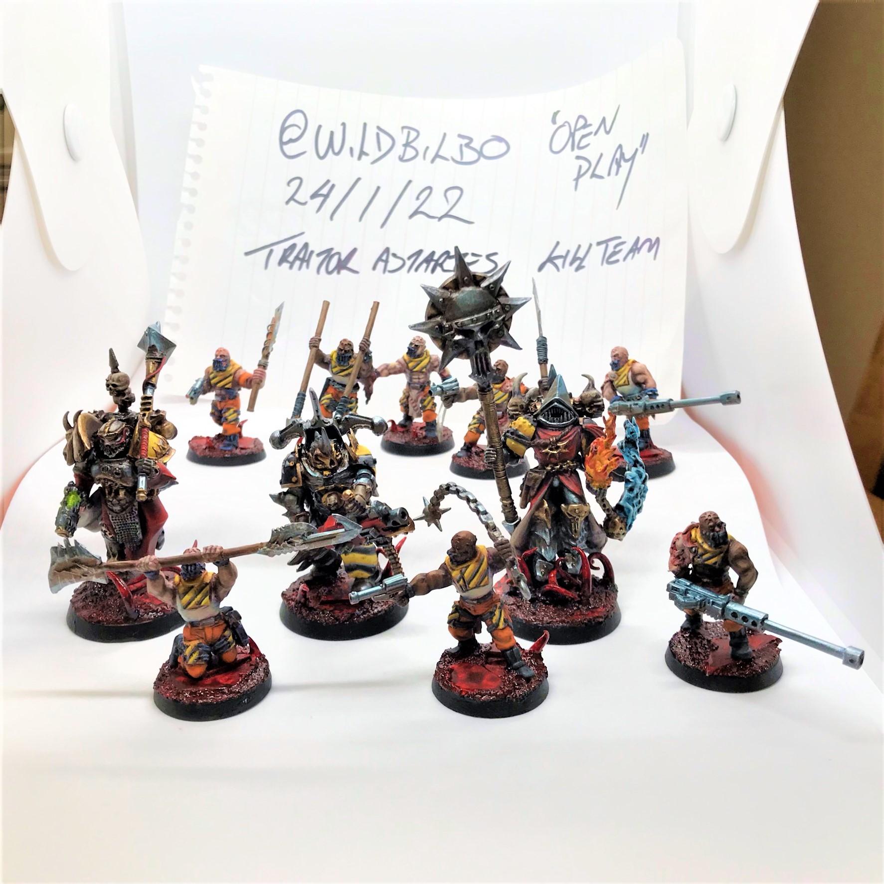 Catachans, Conversion, Cultists, Greenstuff, Iron Warriors, Traitor Astartes