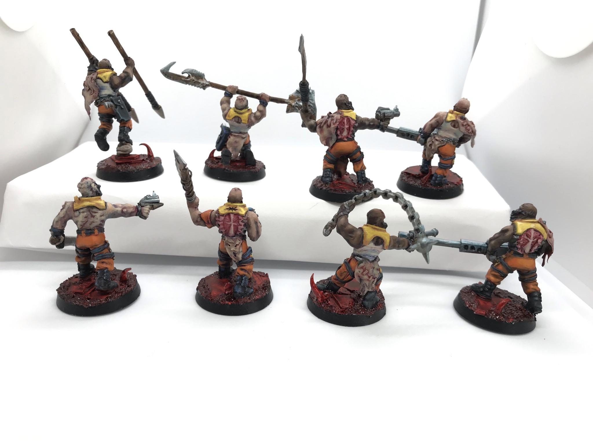 Catachans, Conversion, Cultists, Greenstuff, Iron Warriors, Traitor Astartes