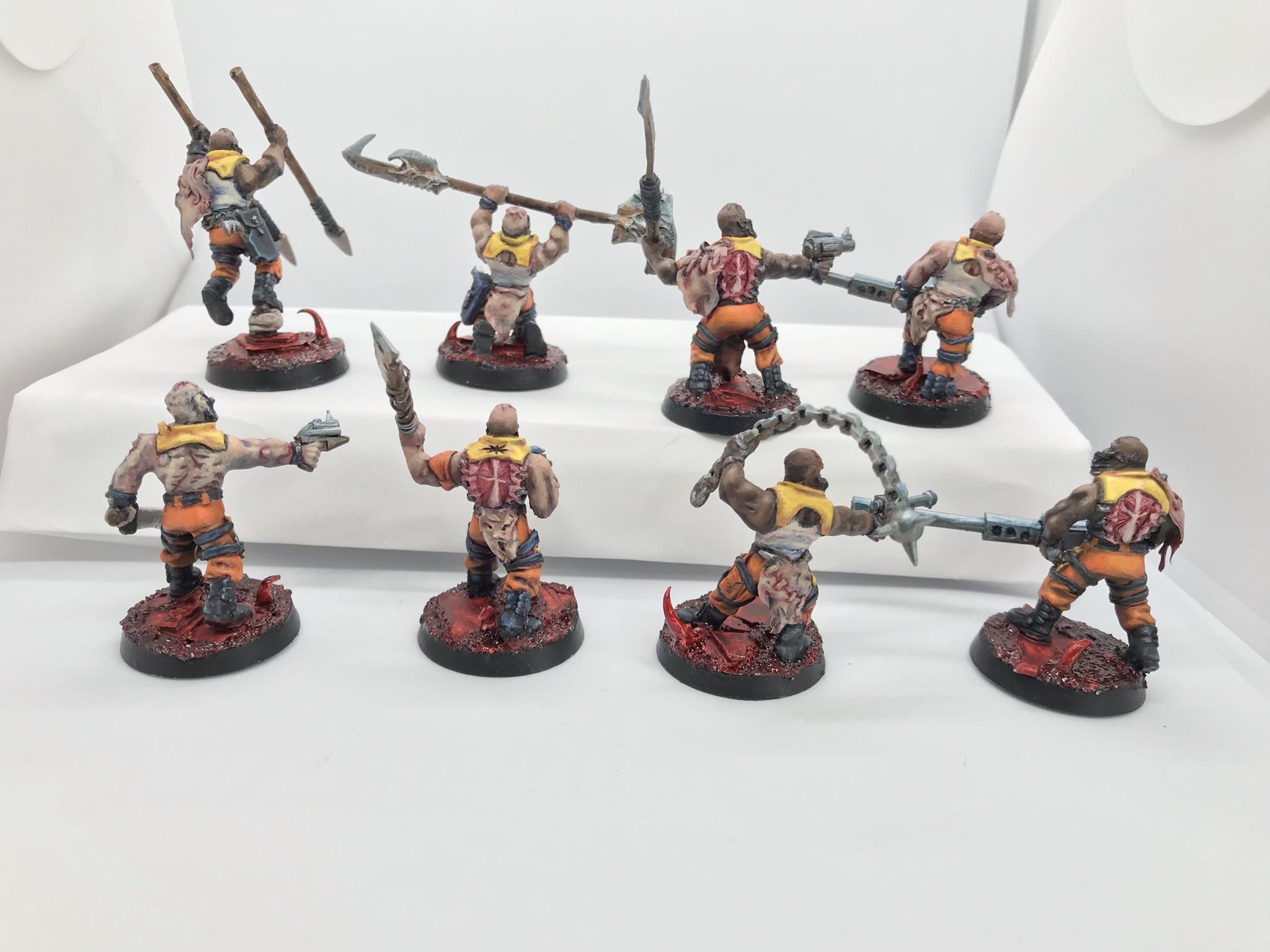Catachans, Conversion, Cultists, Greenstuff, Iron Warriors, Traitor Astartes