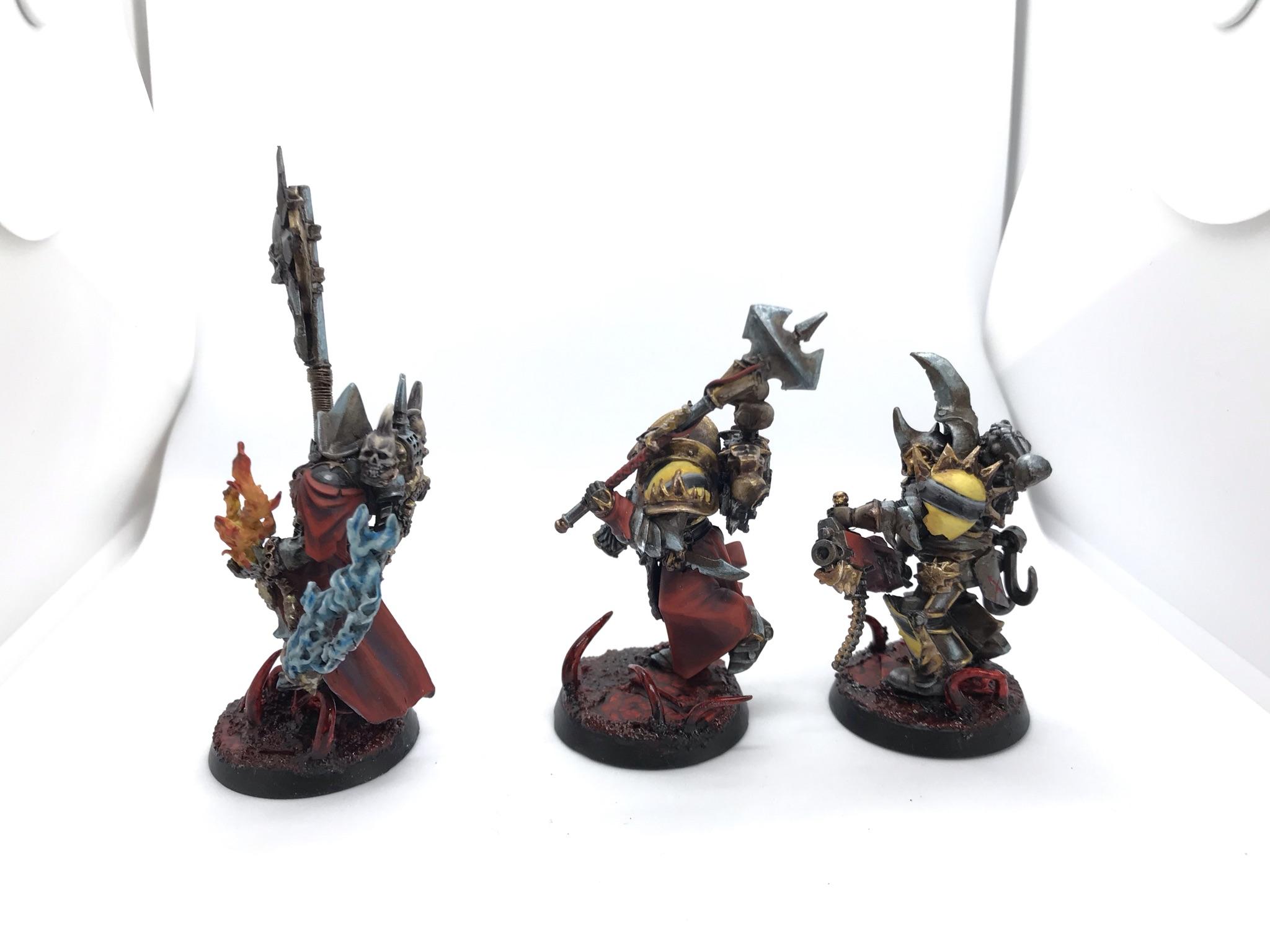 Catachans, Conversion, Cultists, Greenstuff, Iron Warriors, Traitor Astartes