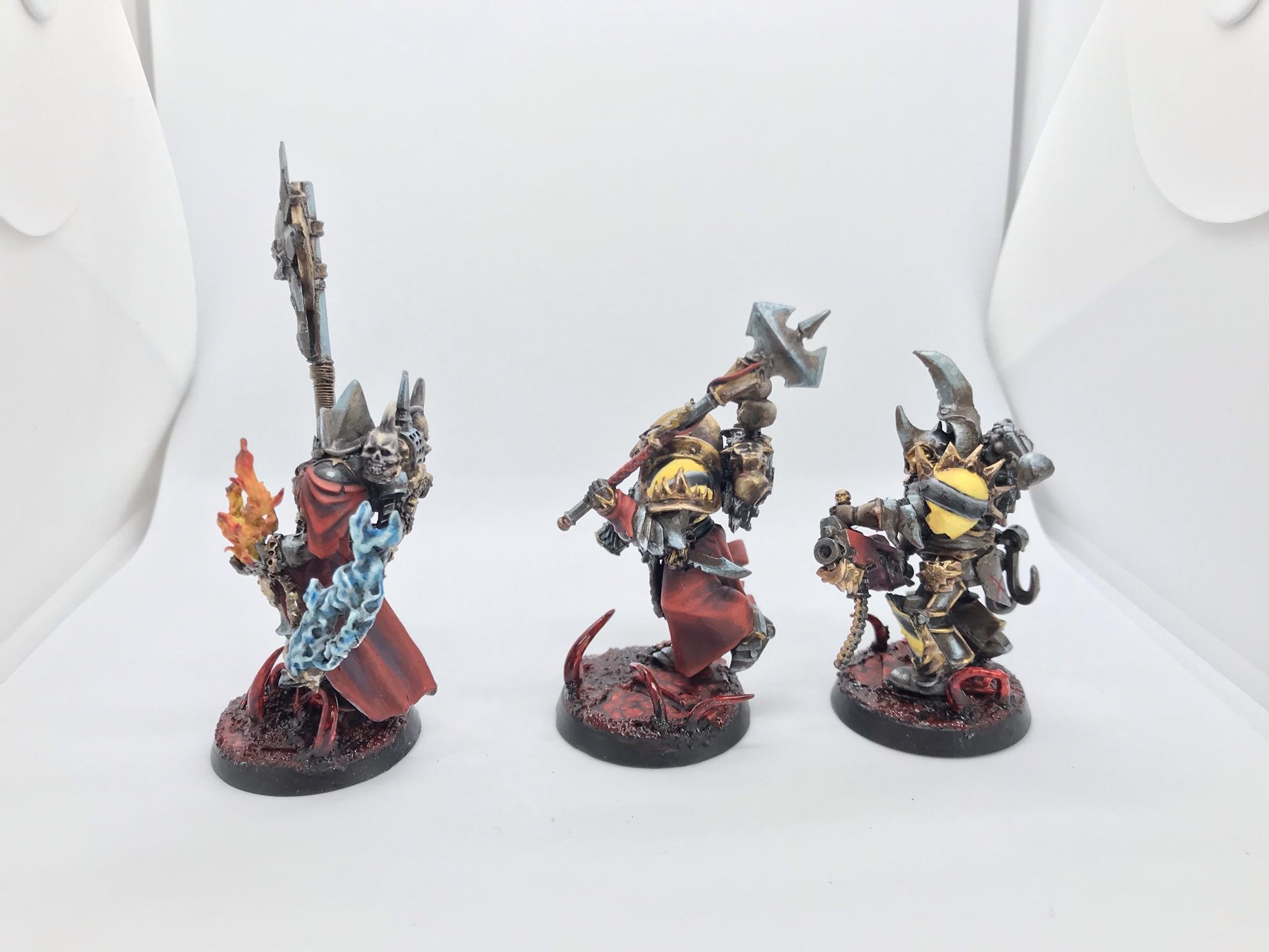 Catachans, Conversion, Cultists, Greenstuff, Iron Warriors, Traitor Astartes
