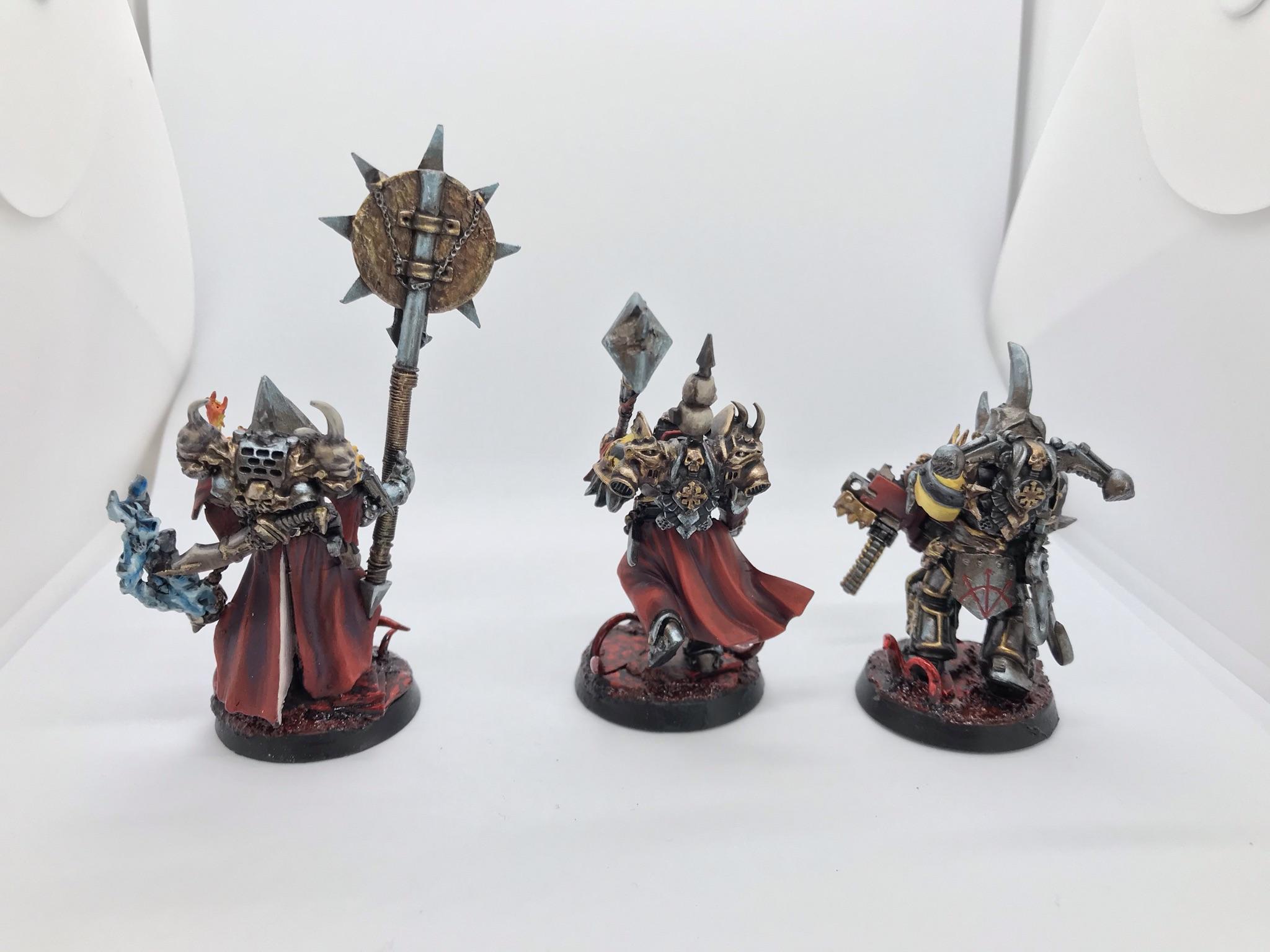 Catachans, Conversion, Cultists, Greenstuff, Iron Warriors, Traitor Astartes