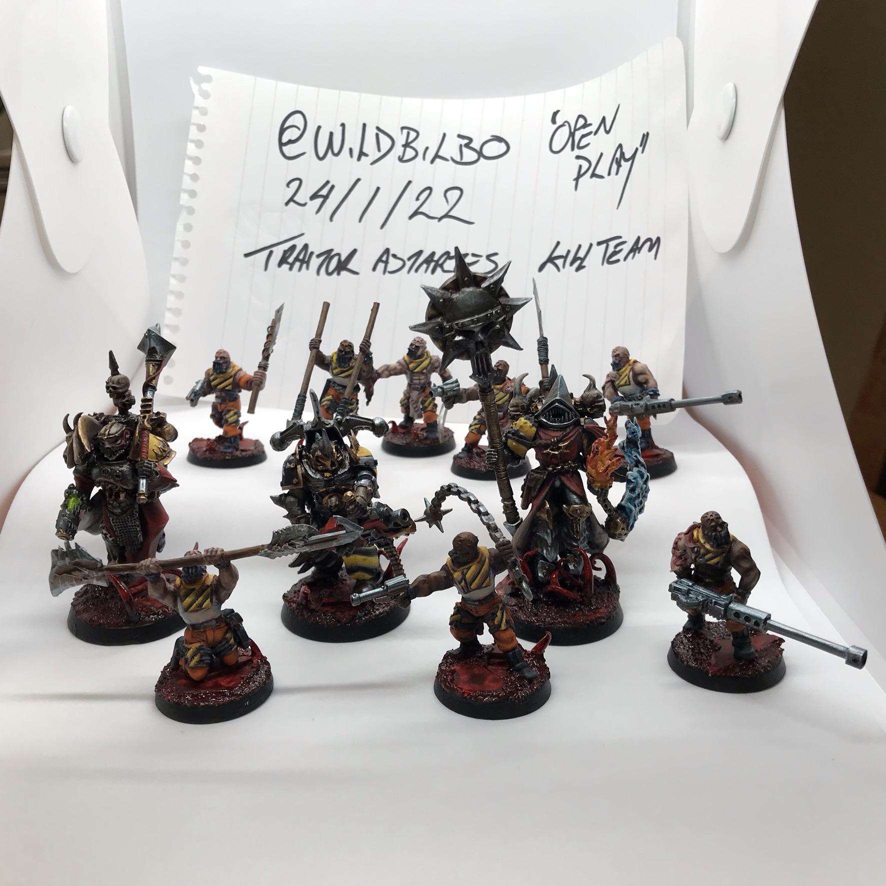 Catachans, Conversion, Cultists, Greenstuff, Iron Warriors, Traitor Astartes
