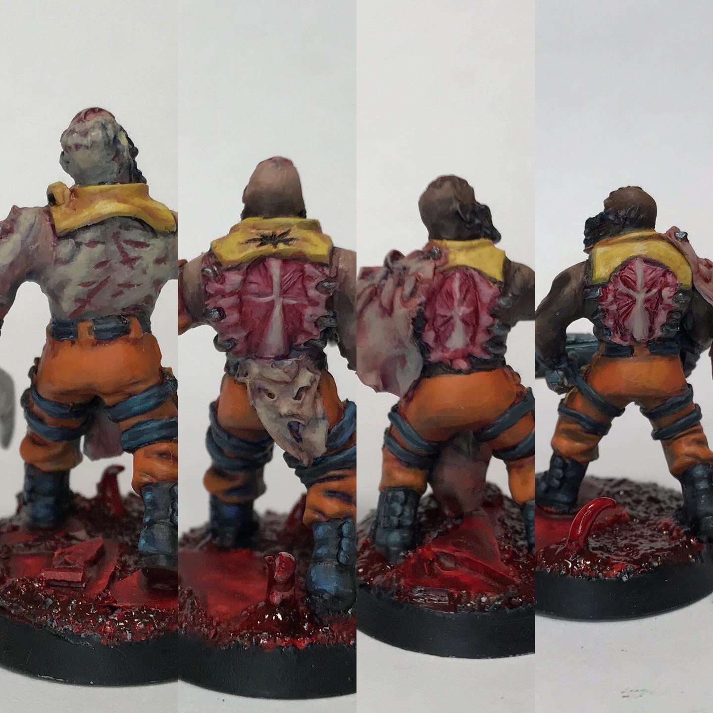 Chaos Space Marines, Conversion, Greenstuff, Iron Warriors, Kill Team, Traitor Astartes