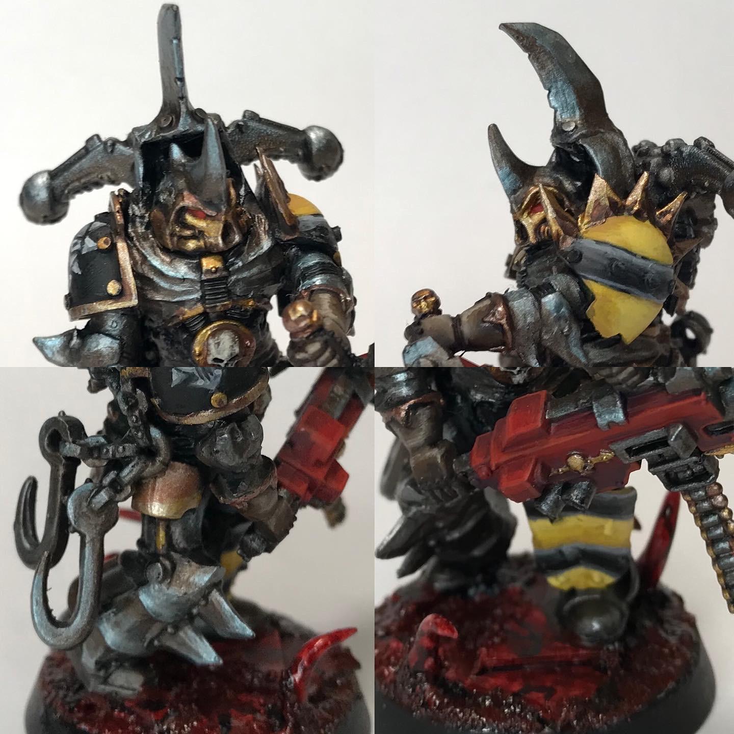 Chaos Space Marines, Conversion, Greenstuff, Iron Warriors, Kill Team, Traitor Astartes