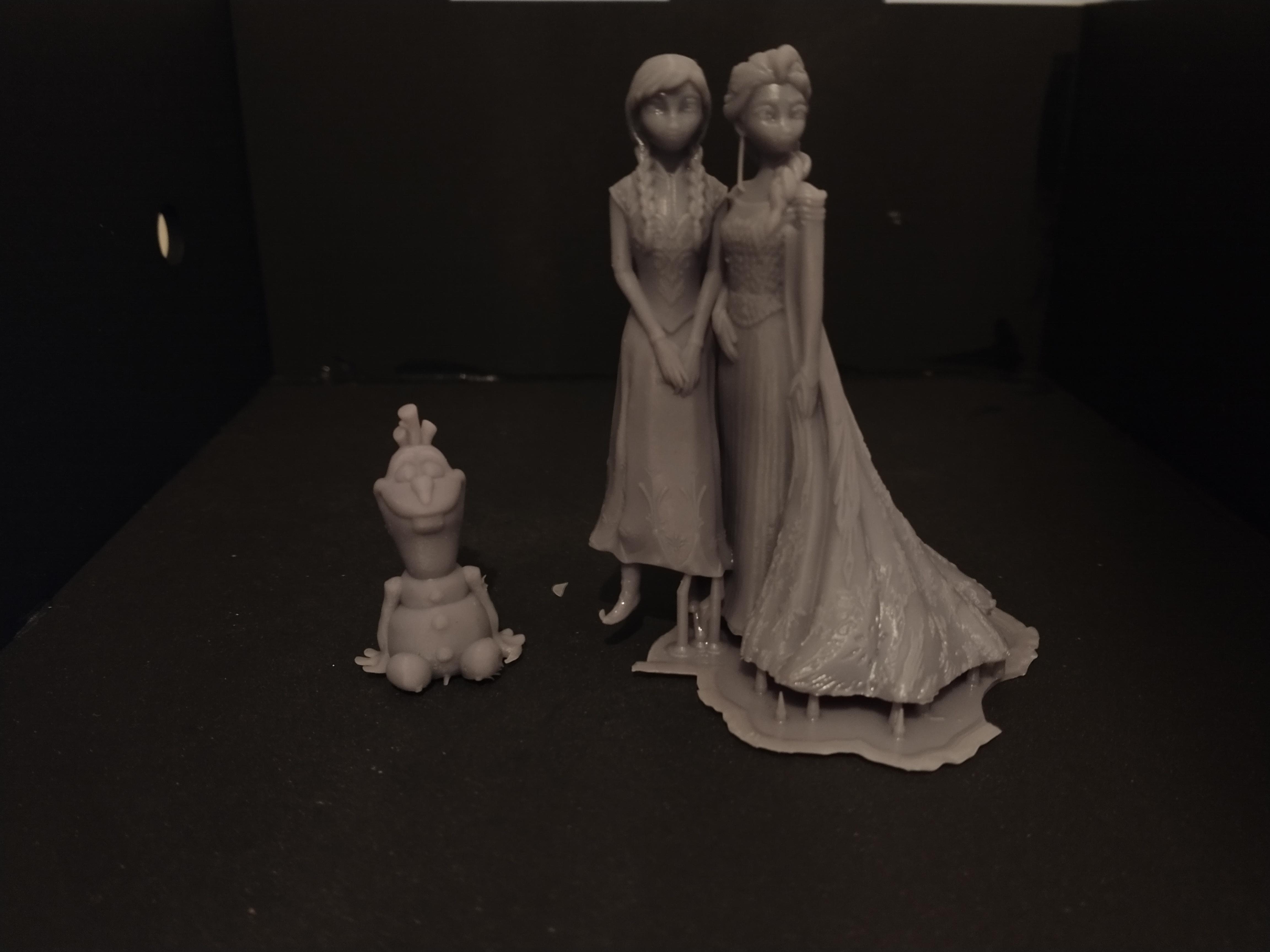 Frozen prints