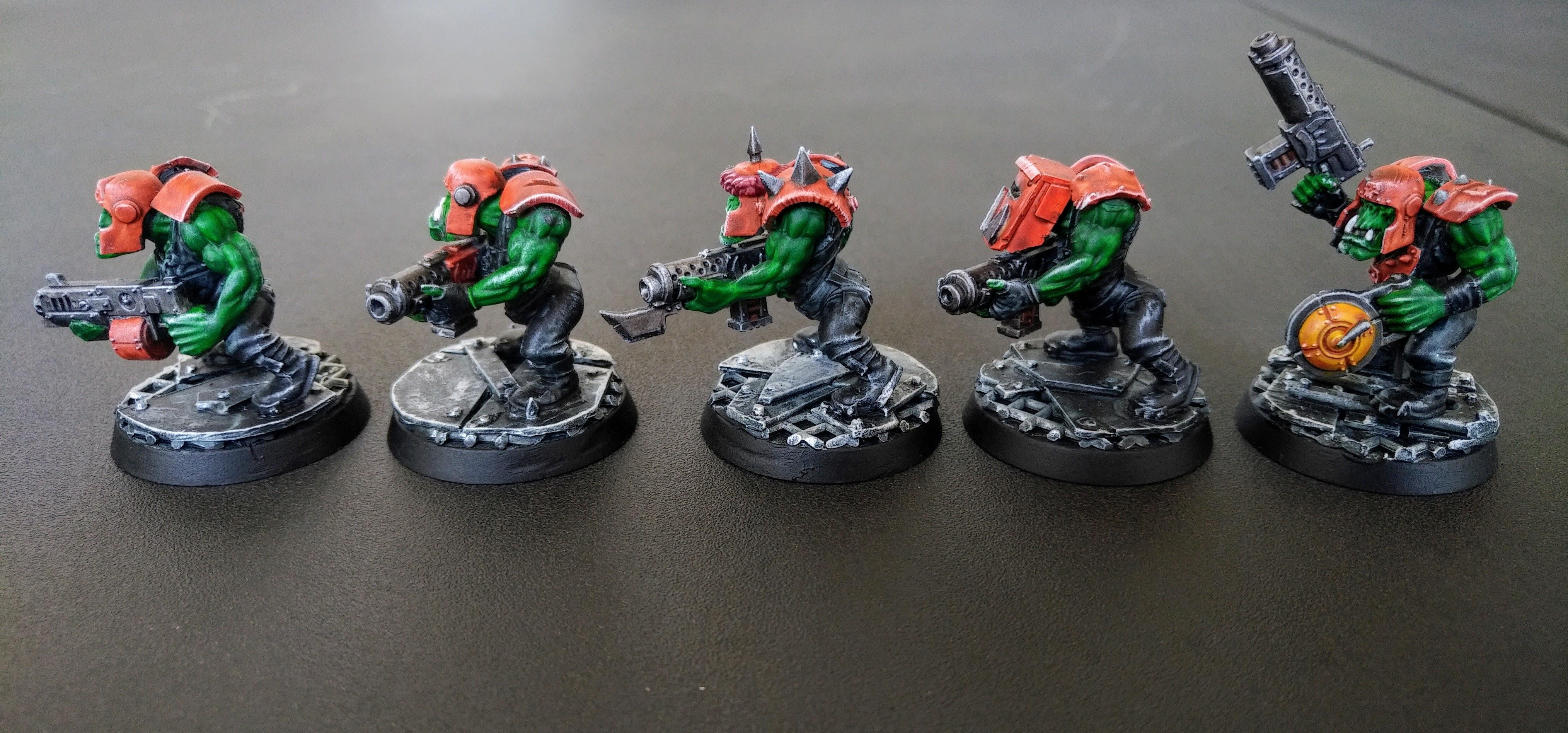 Boy, Orange, Orks, Shoota