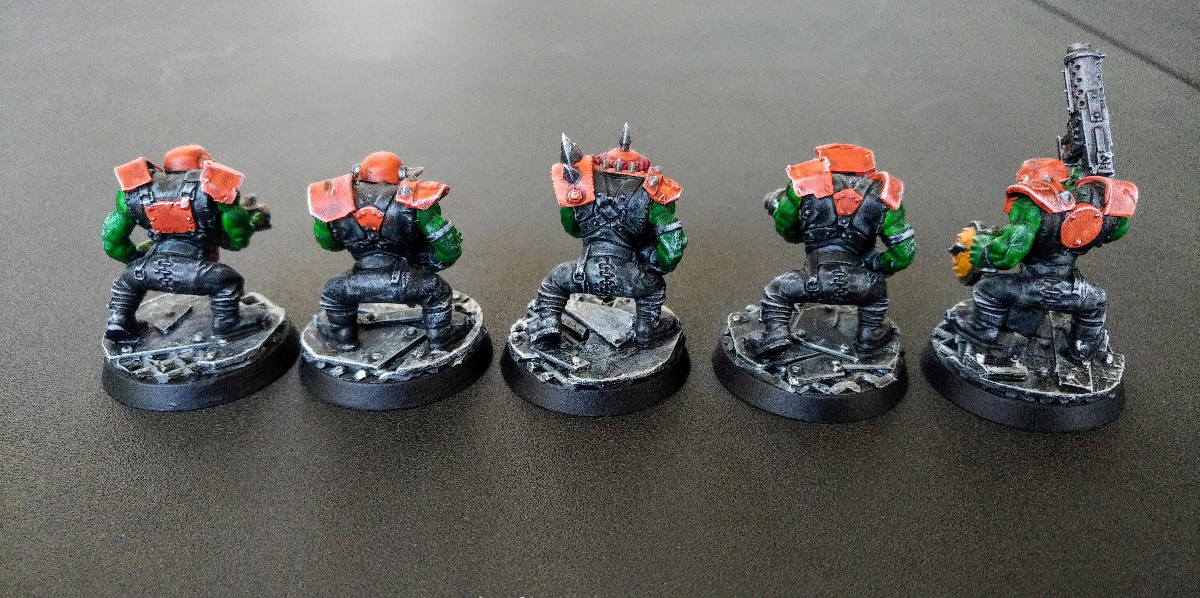 Boy, Orange, Orks, Shoota