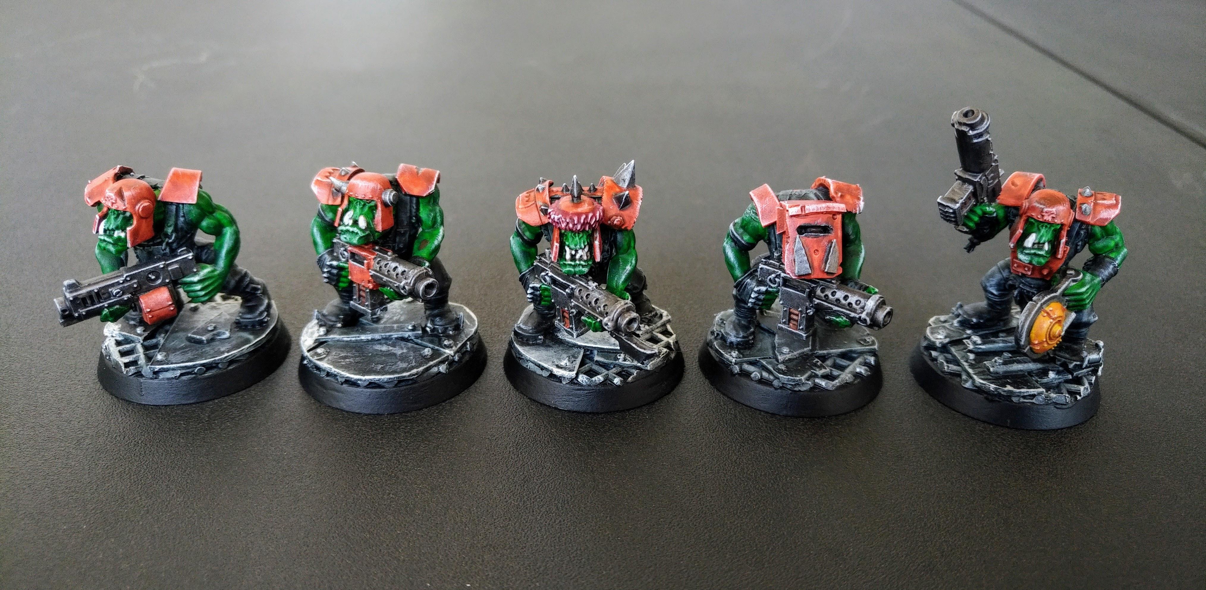 Boy, Orange, Orks, Shoota