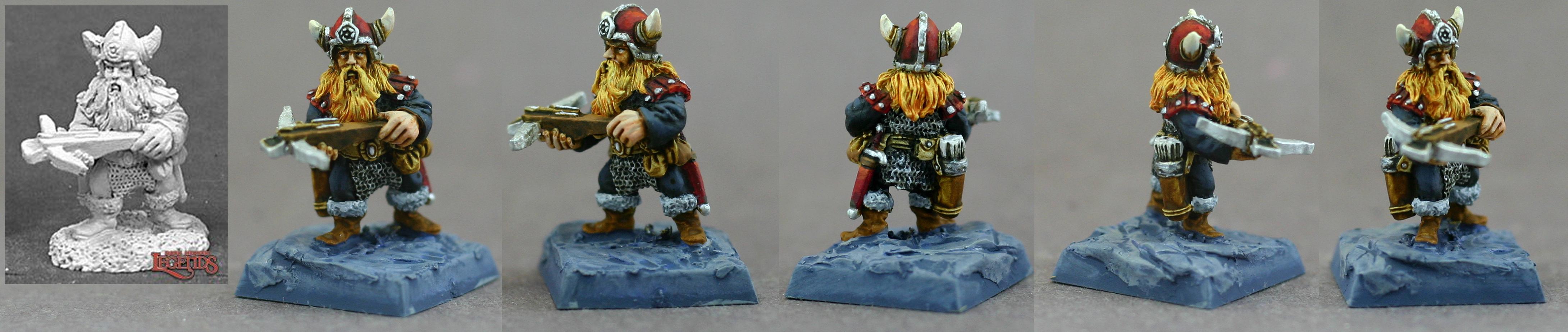 Brock Battlebow, Dwarf Fighter