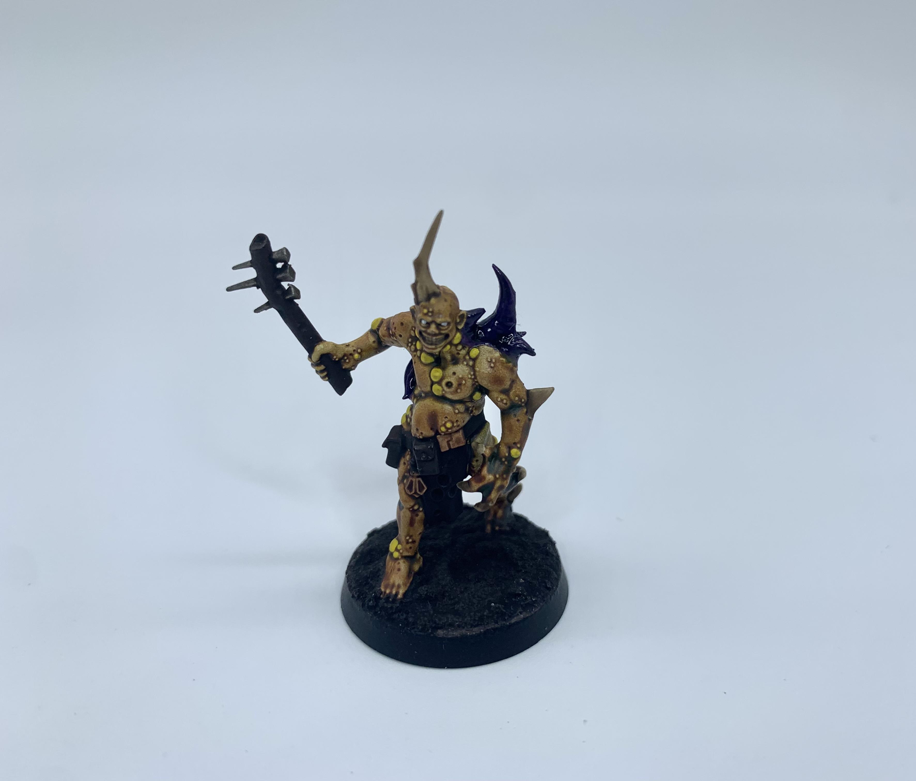 Battlefield Base, Chaos Space Marines, Death Guard, Mud, Poxwalker, Warhammer 40,000