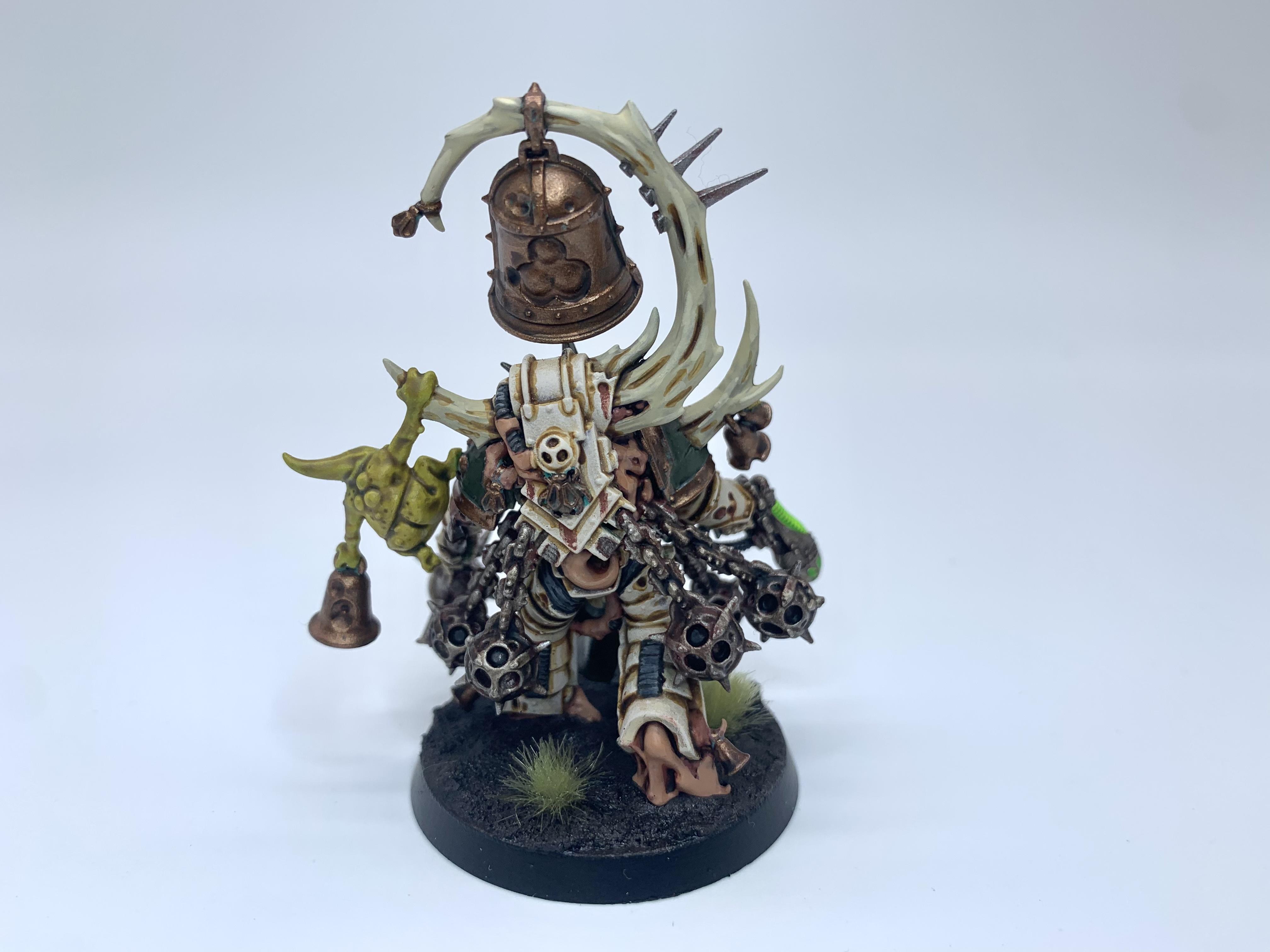 Battlefield Base, Chaos Space Marines, Death Guard, Mud, Noxious Blightbringer, Warhammer 40,000