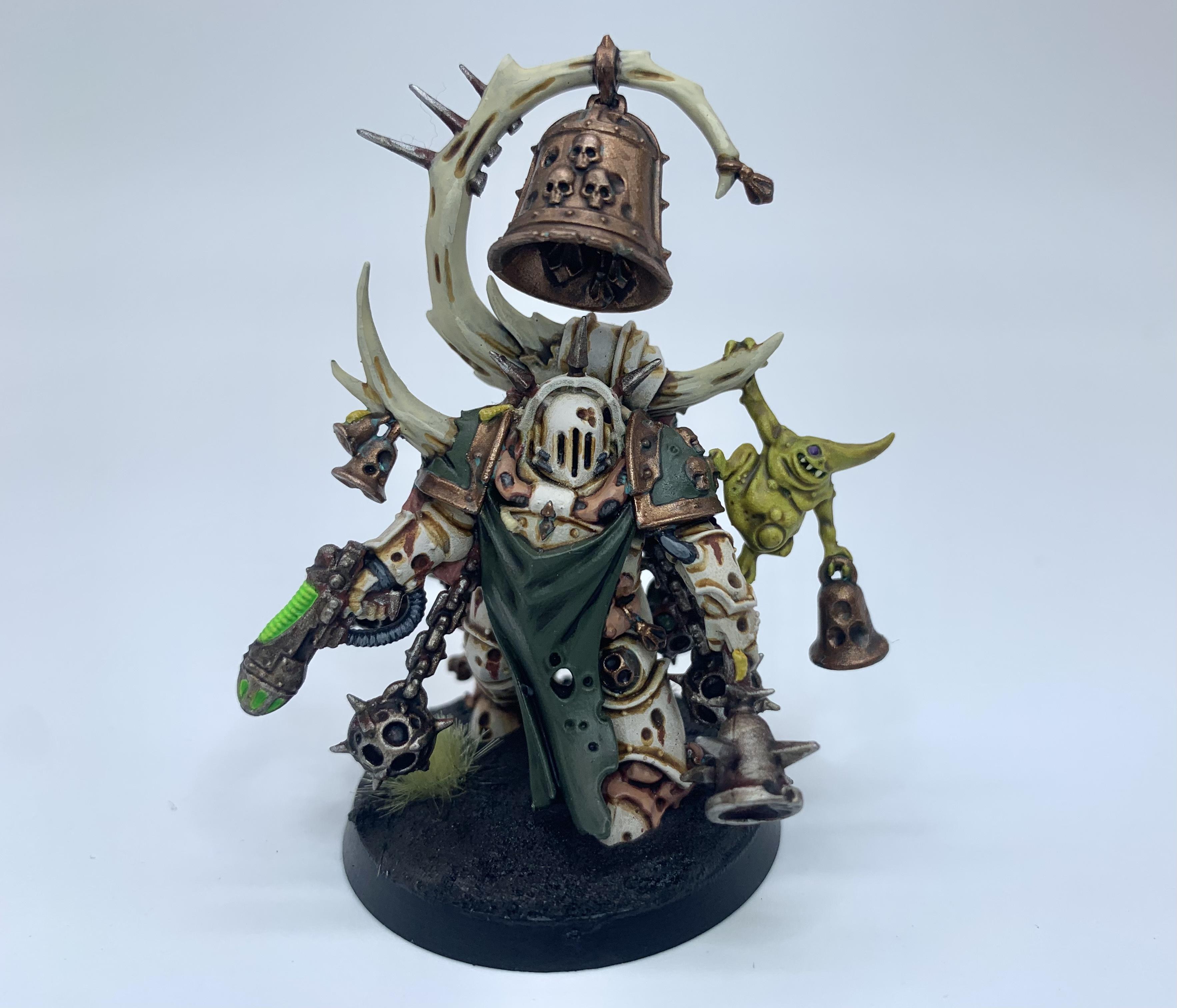 Battlefield Base, Chaos Space Marines, Death Guard, Mud, Noxious Blightbringer, Warhammer 40,000