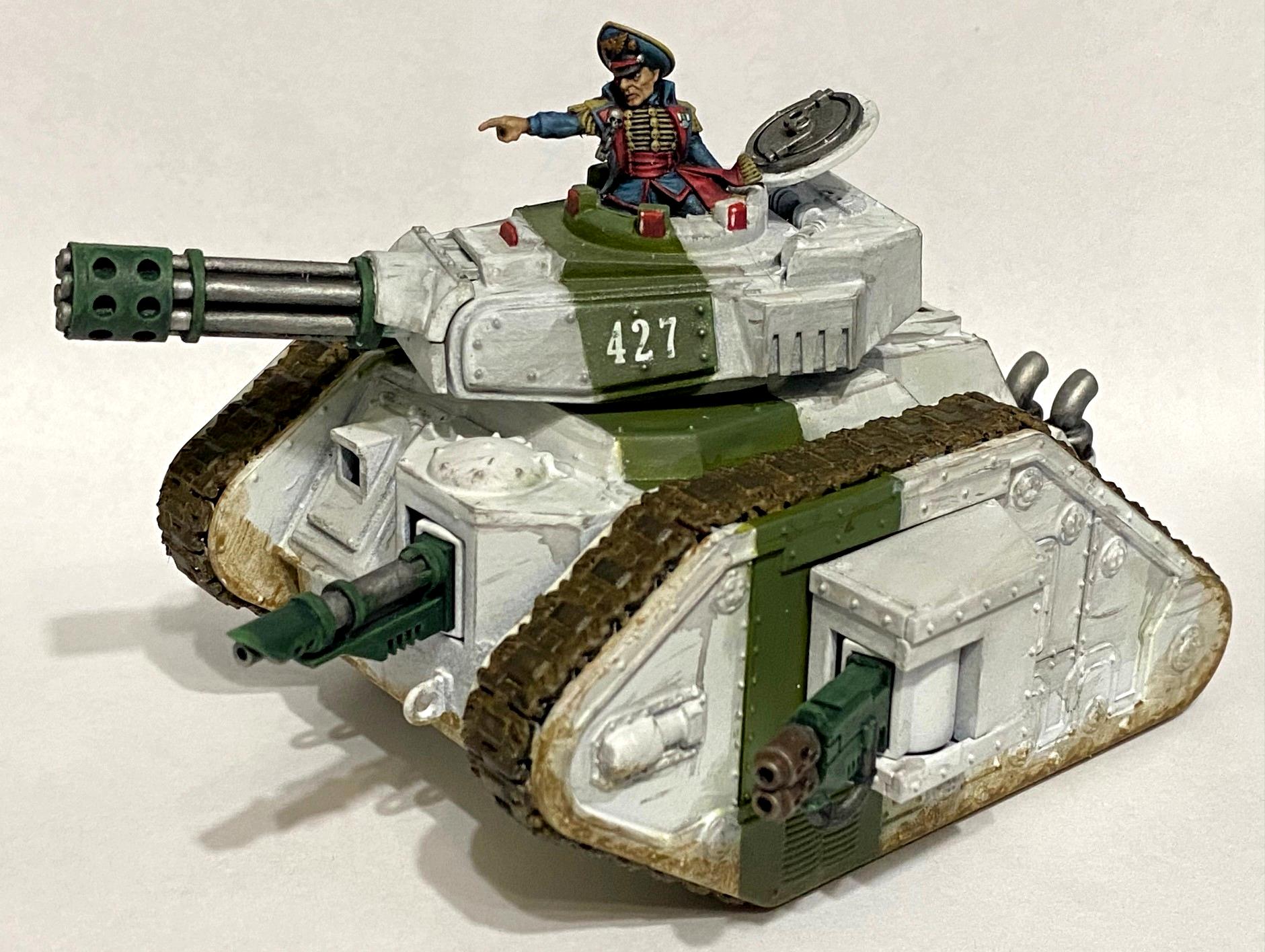 Astra Militarum, Imperial Guard, Leman Russ, Tank Commander