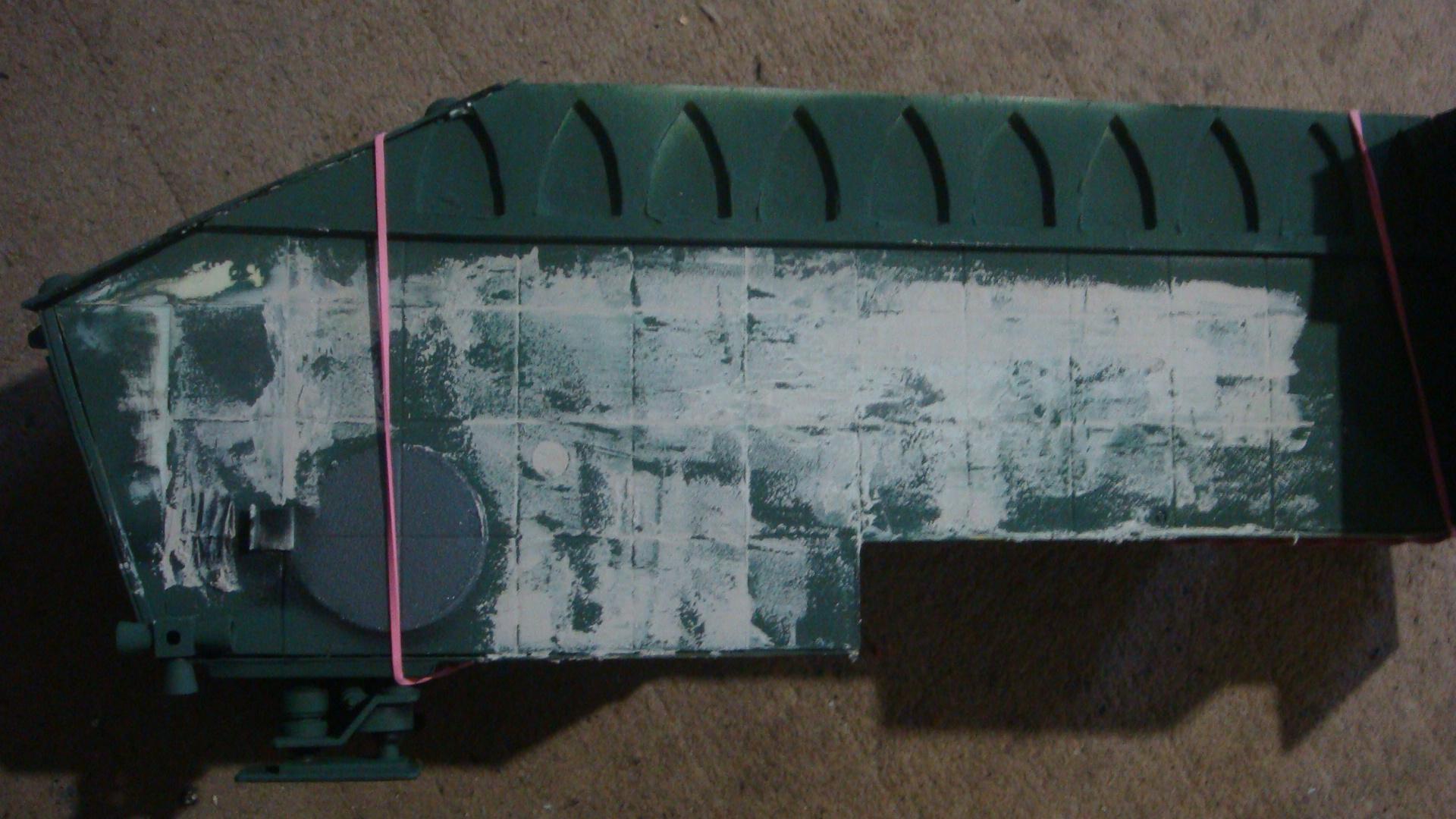 Before sanding..