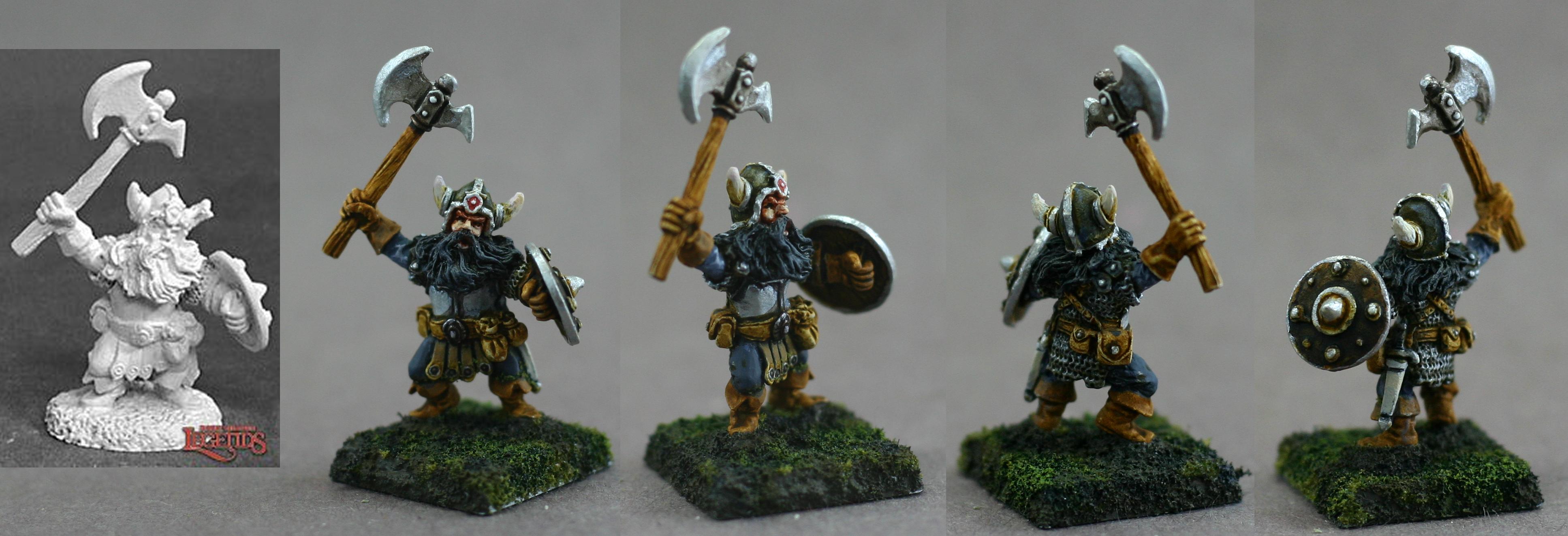 Bones Black, Dain, Dwarf Fighter, Dwarves, Reaper