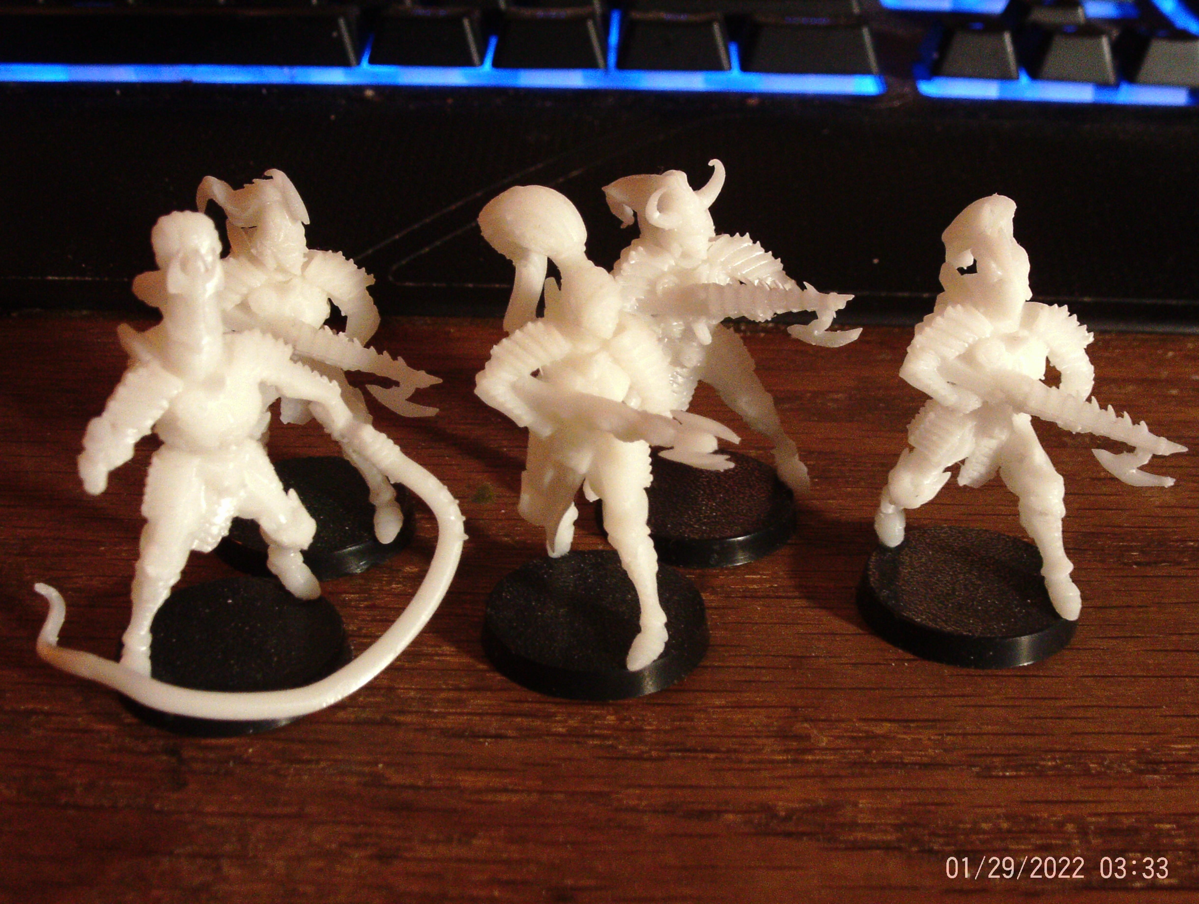 3D Printed Kabalite Warriors