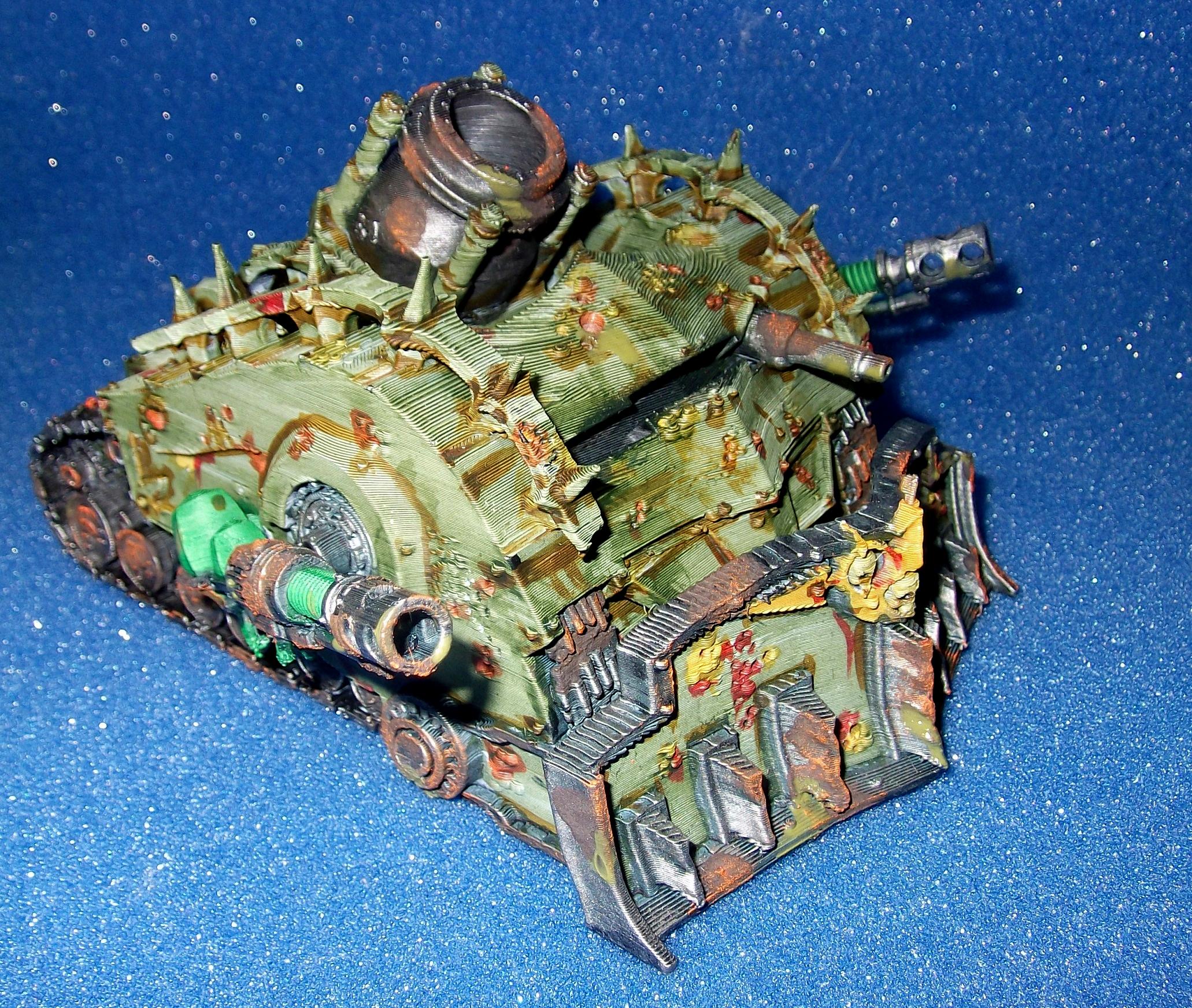 3d Printed, Death Guard, Nurgle, Plague Marines, Plagueburst Crawler