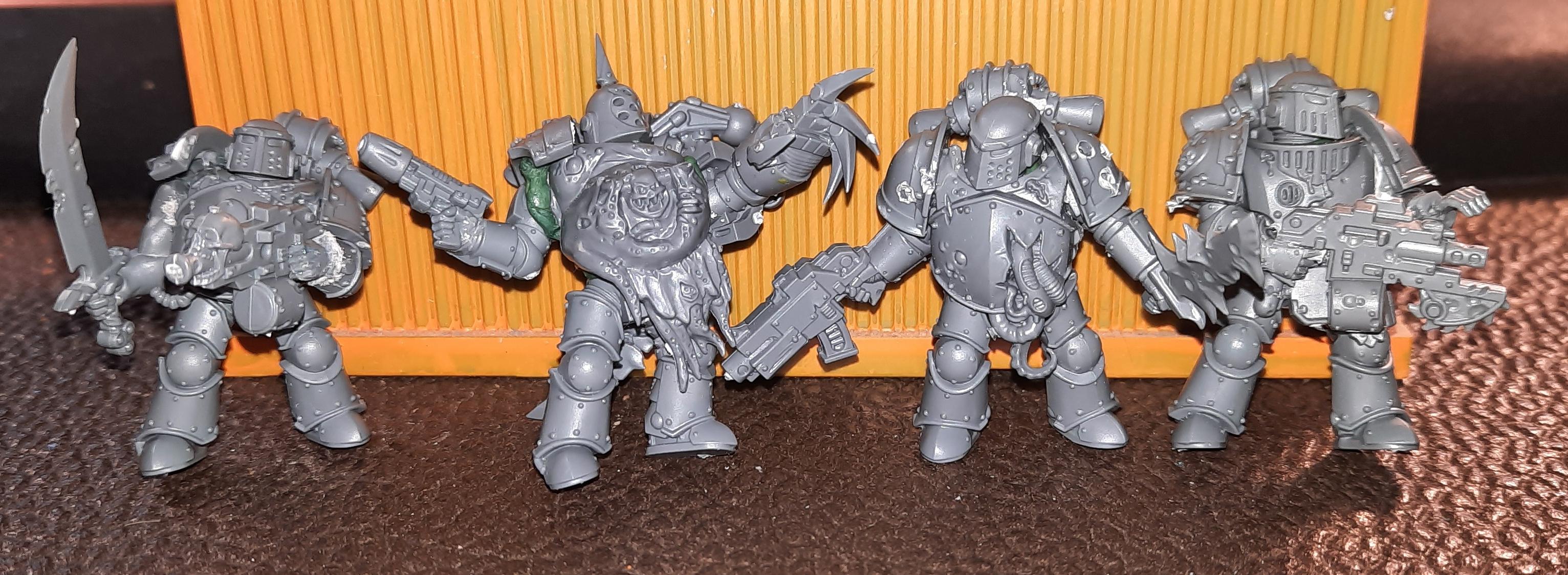 Chaos Space Marines, Death Guard, Mark Iii, Nurgle, Plague Marines, Space Marines