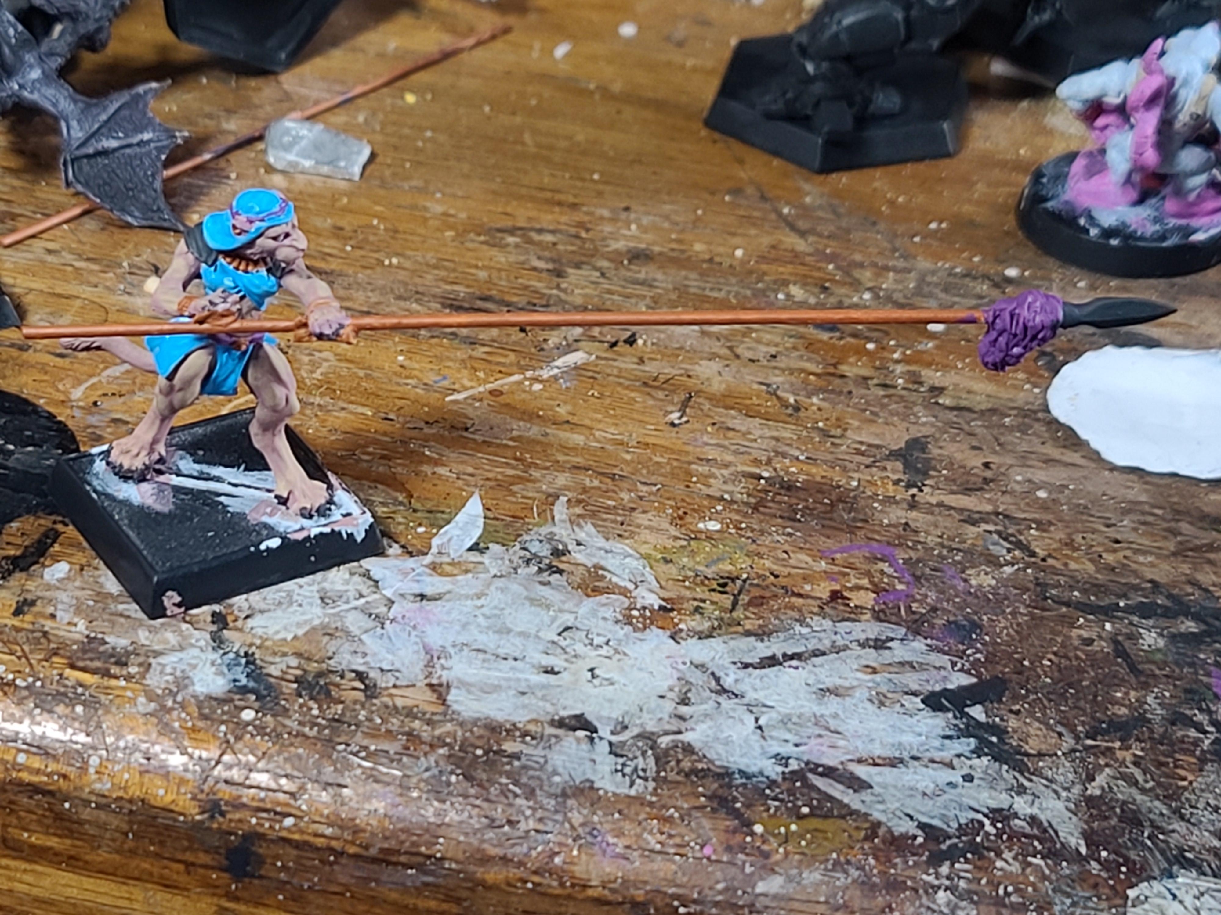 Cat, Catgirl, Pike, Reaper Miniatures, Sehkmet, Warlord