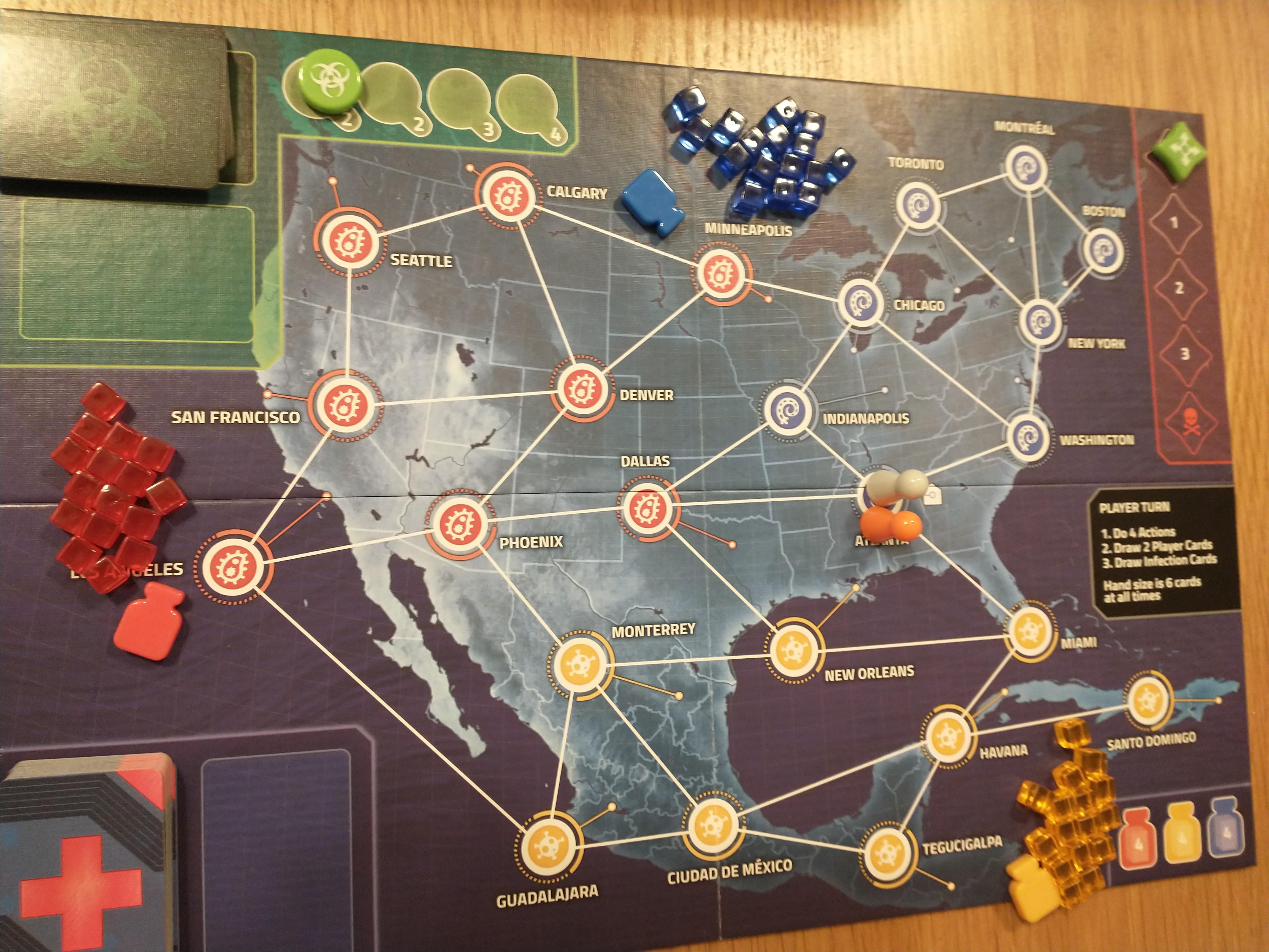 Pandemic Hot Zone North America