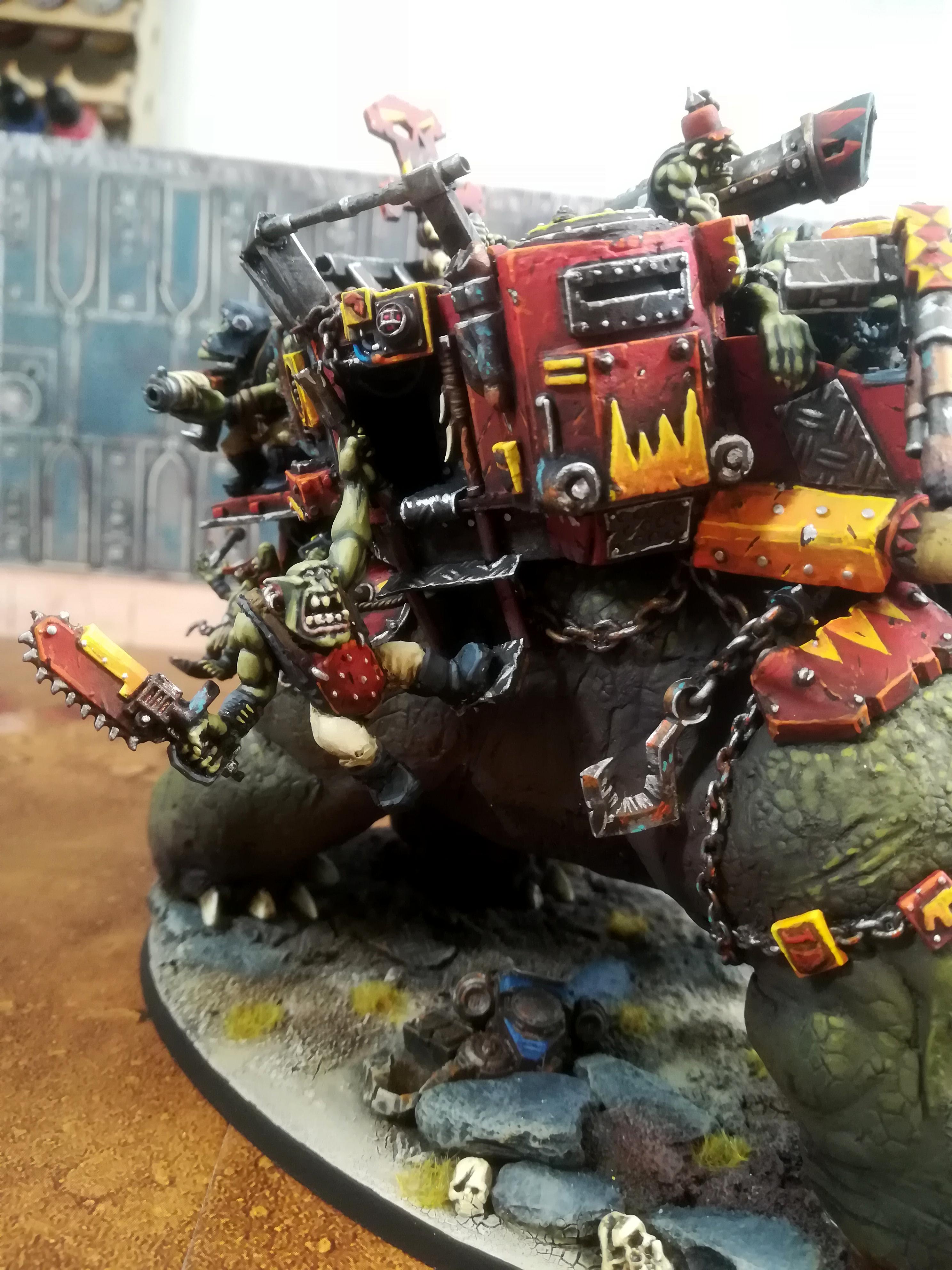 Orks, Squiggoth, Ork Squiggoths!