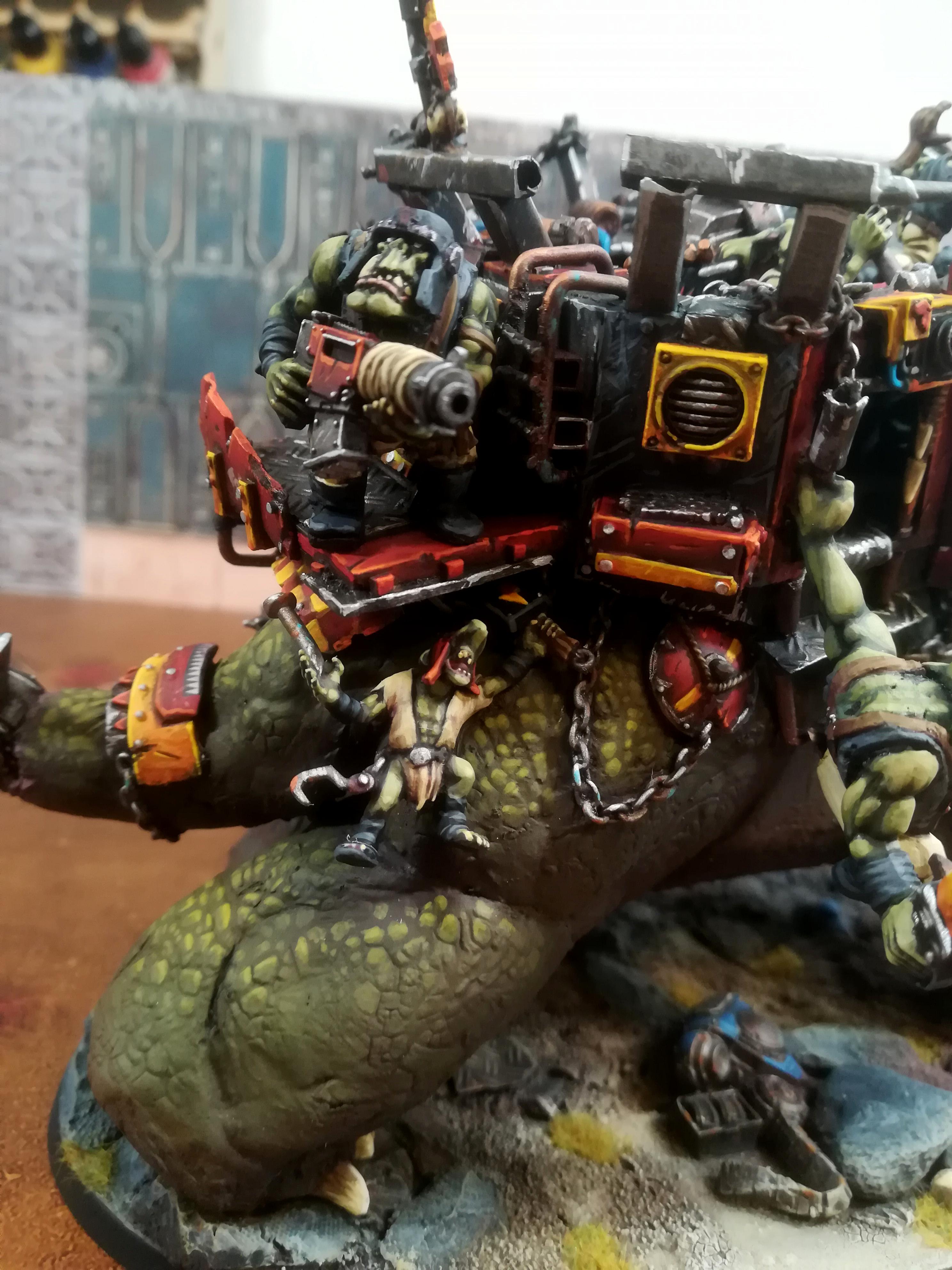 Orks, Squiggoth, Ork Squiggoths!