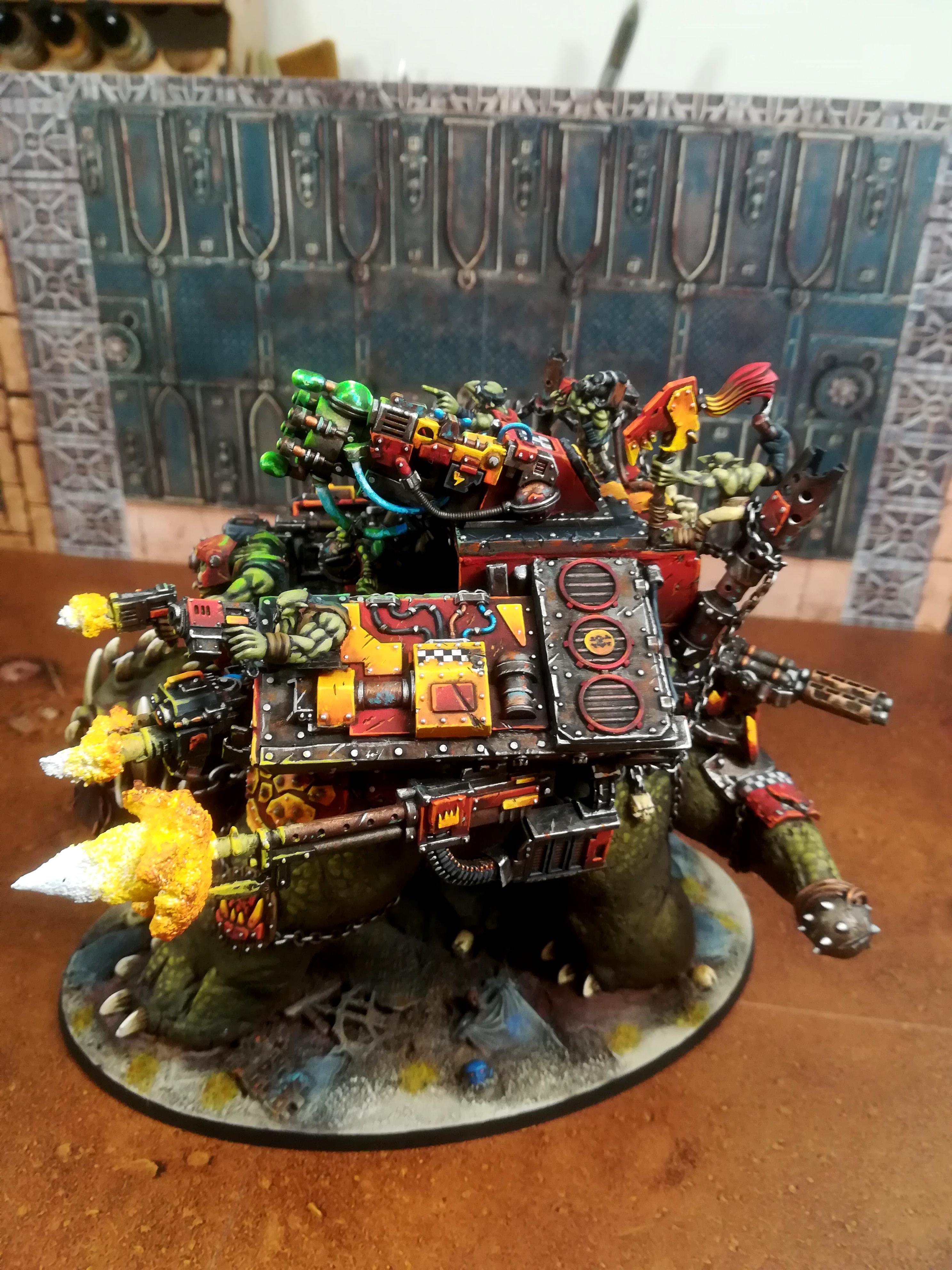 Orks, Squiggoth, Ork Squiggoths!