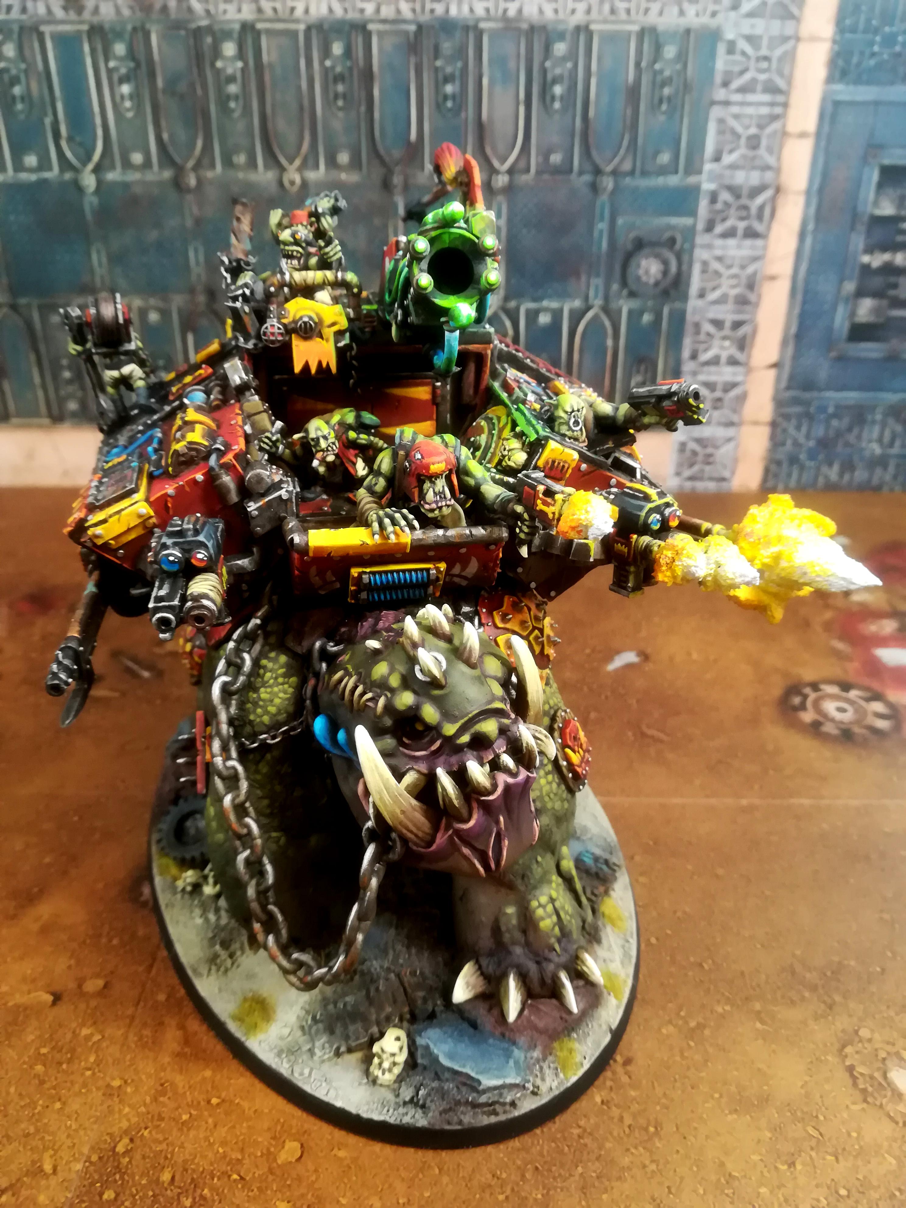 Orks, Squiggoth, Ork Squiggoths!