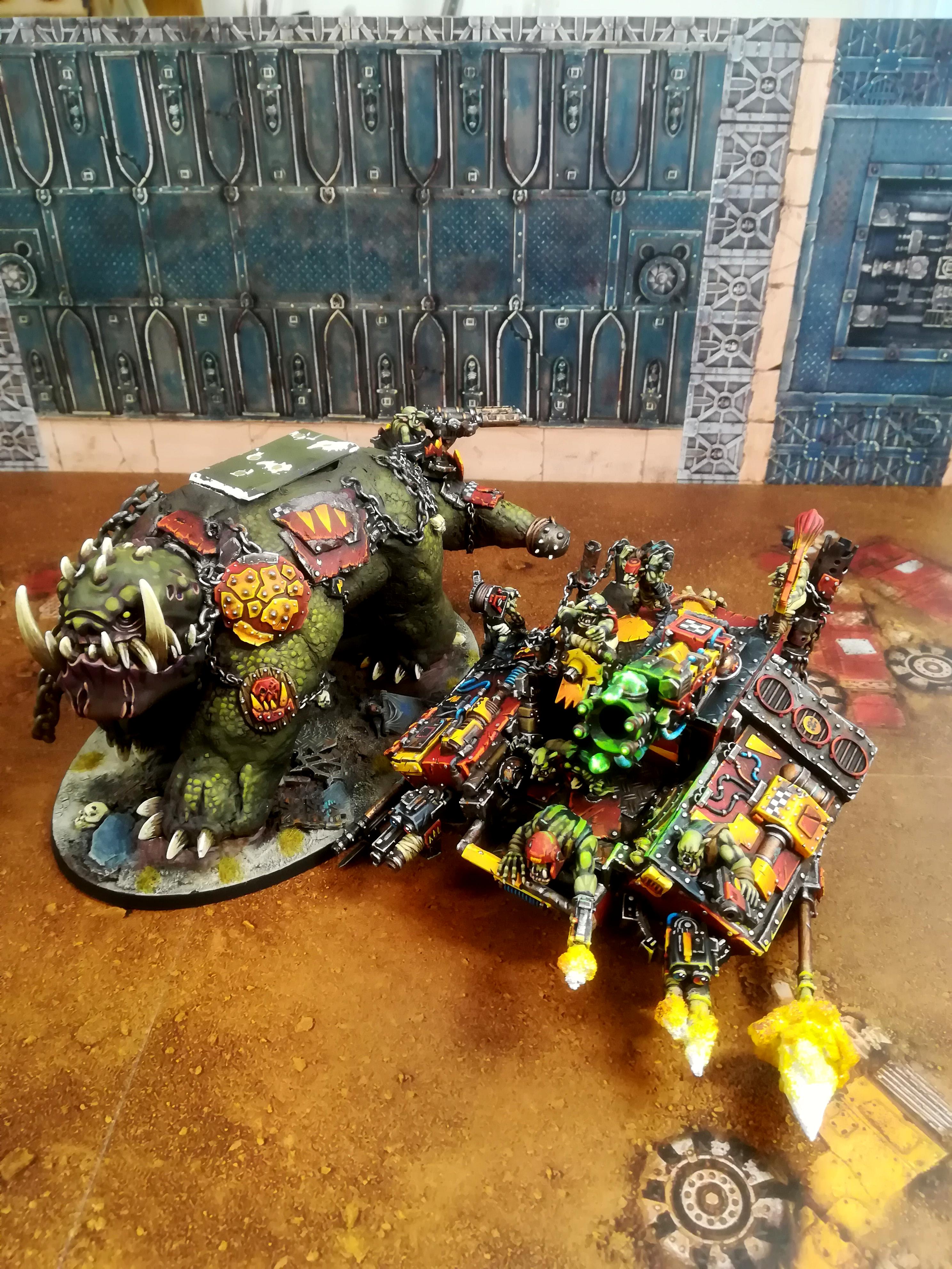 Orks, Squiggoth, Ork Squiggoths!