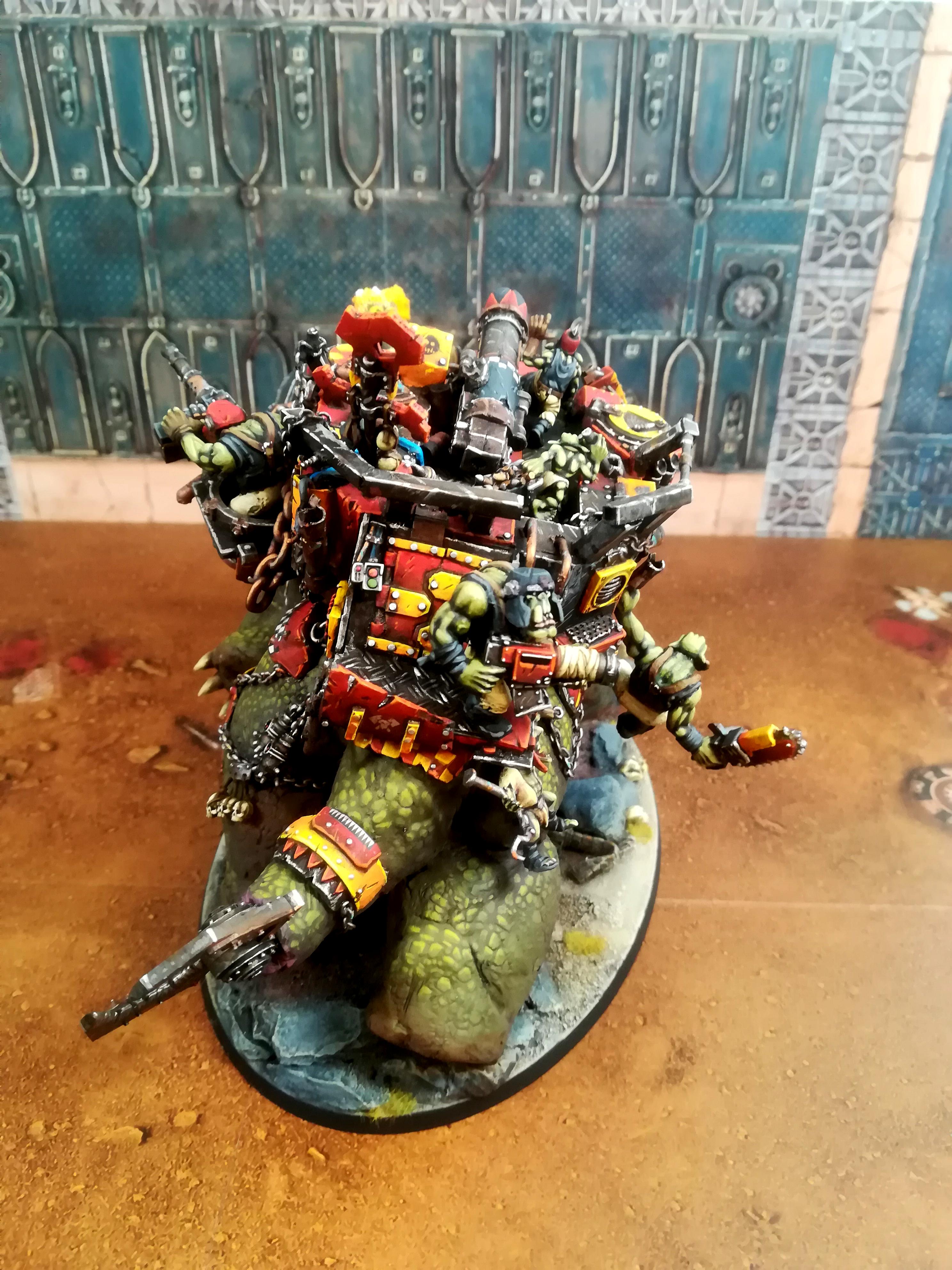 Orks, Squiggoth, Ork Squiggoths!