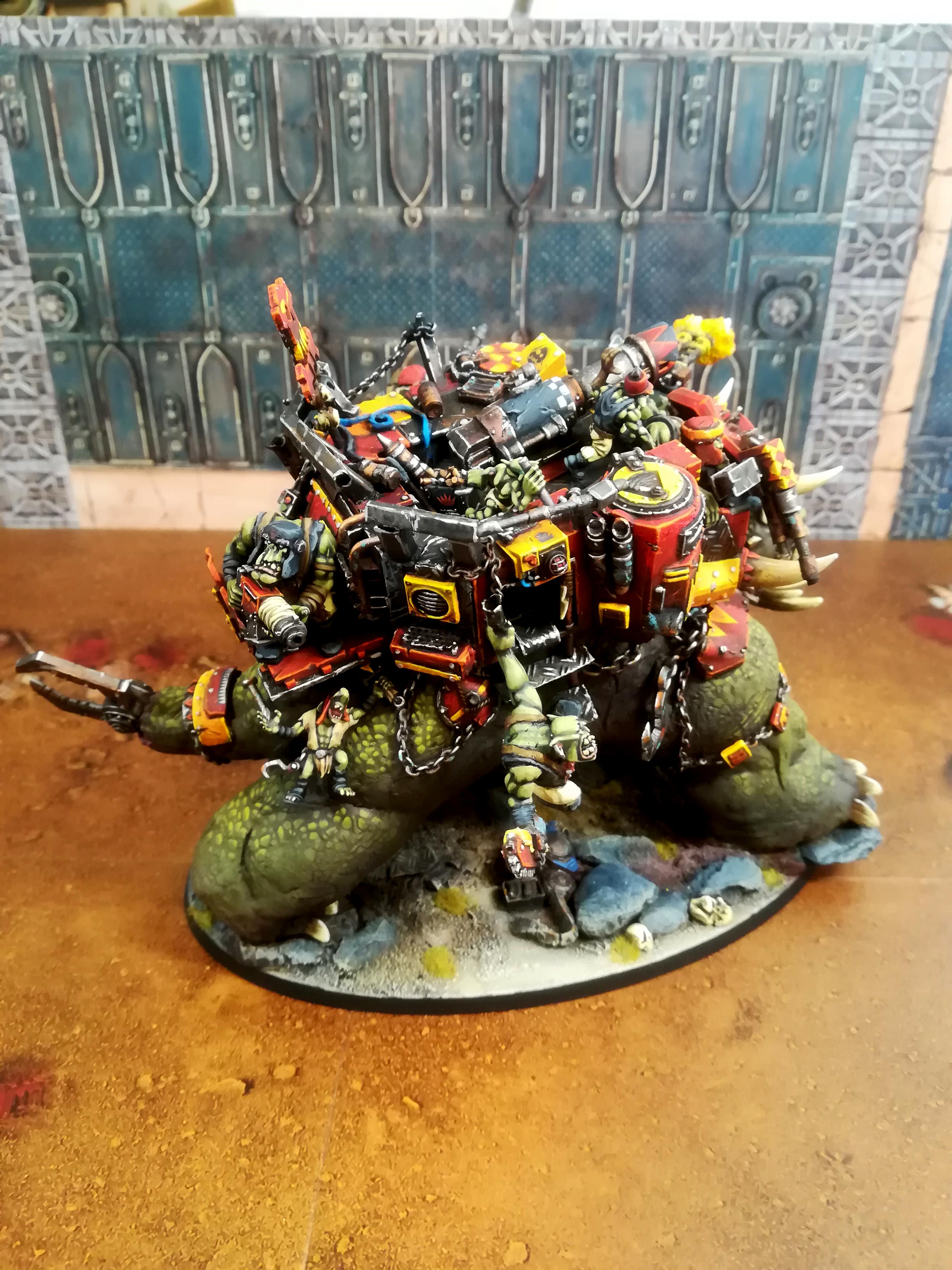 Grots, Orks, Squiggoth, Warhammer 40,000
