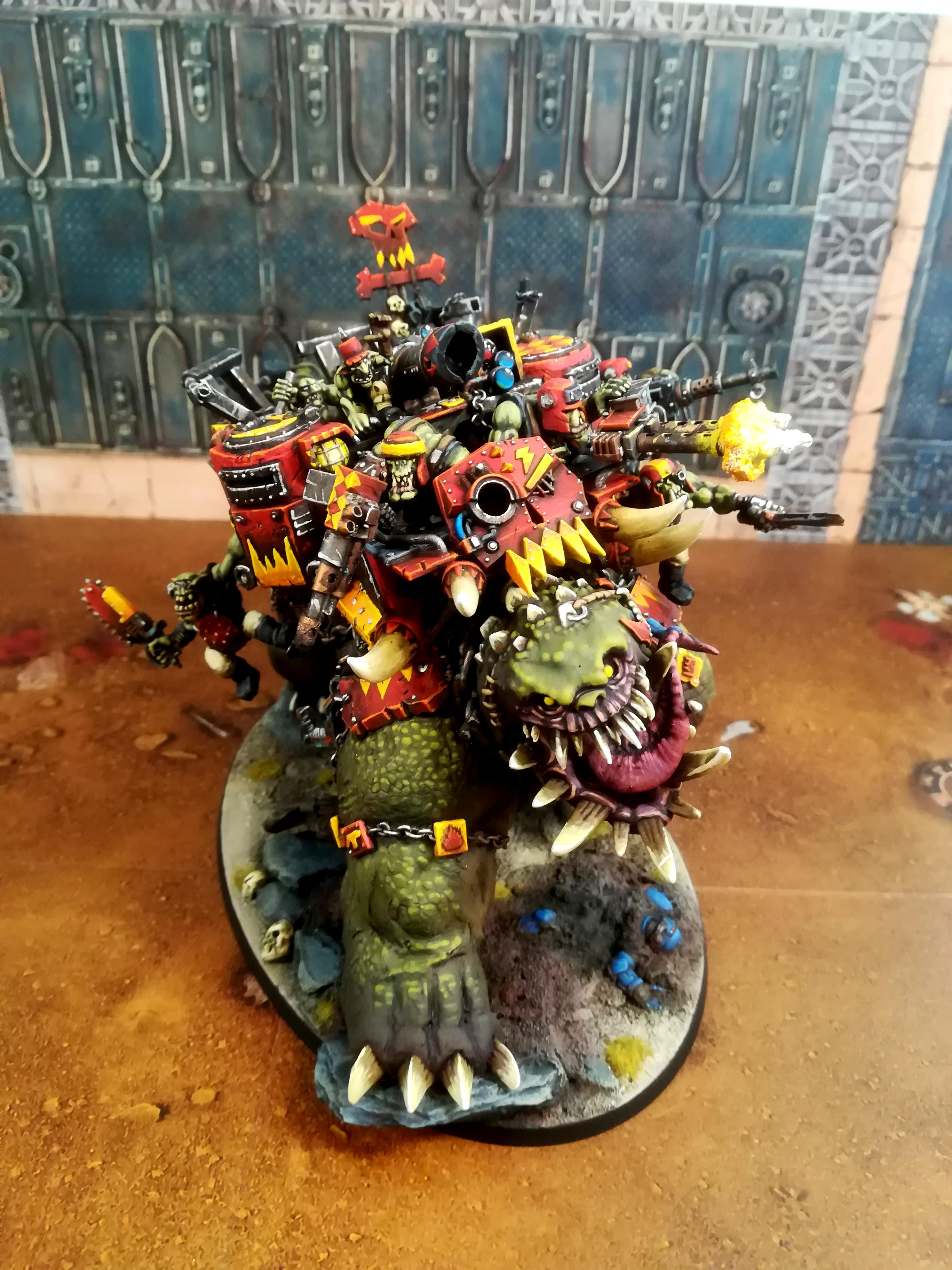 Orks, Squiggoth, Ork Squiggoths!