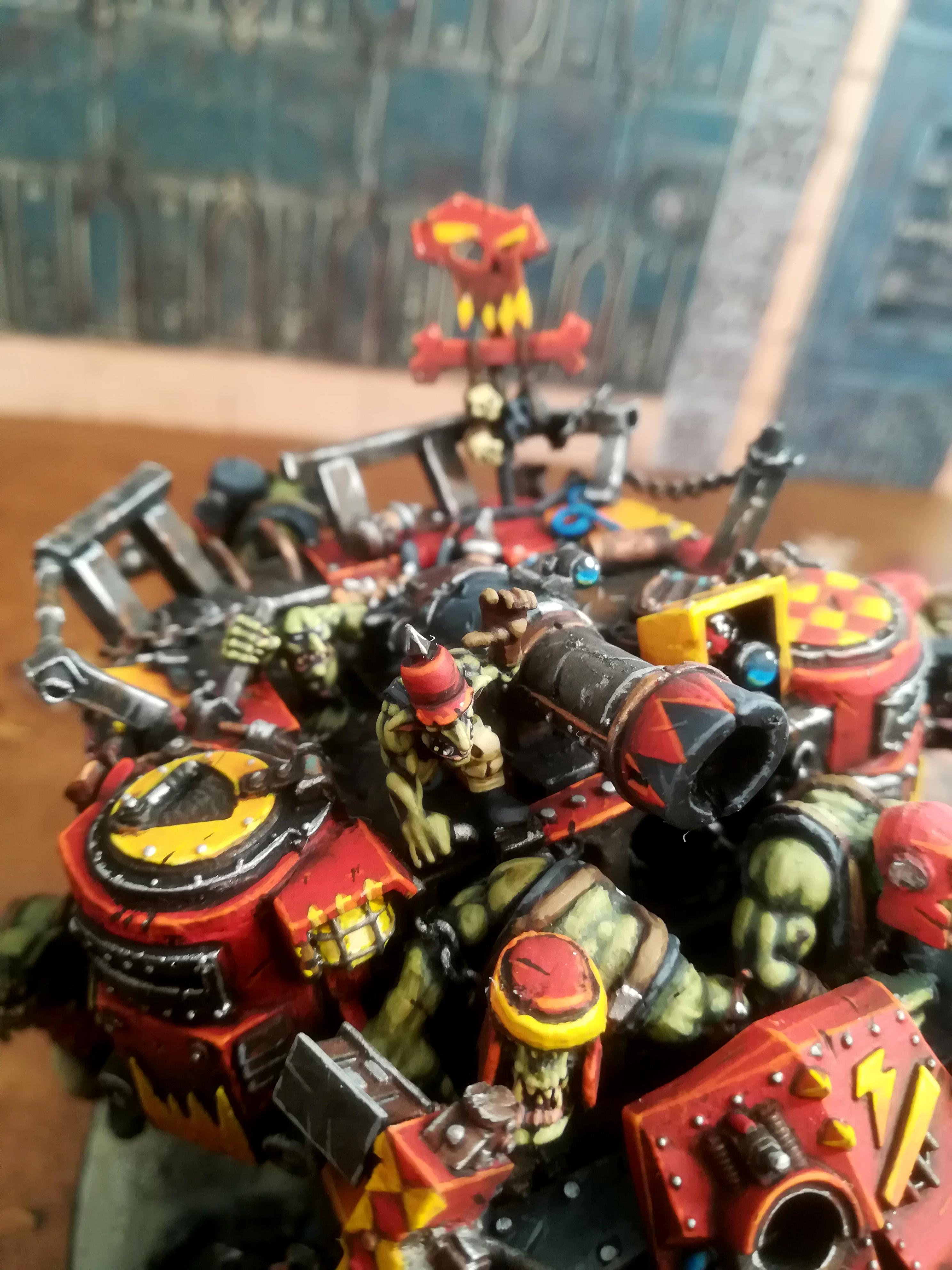 Ork Squiggoths!