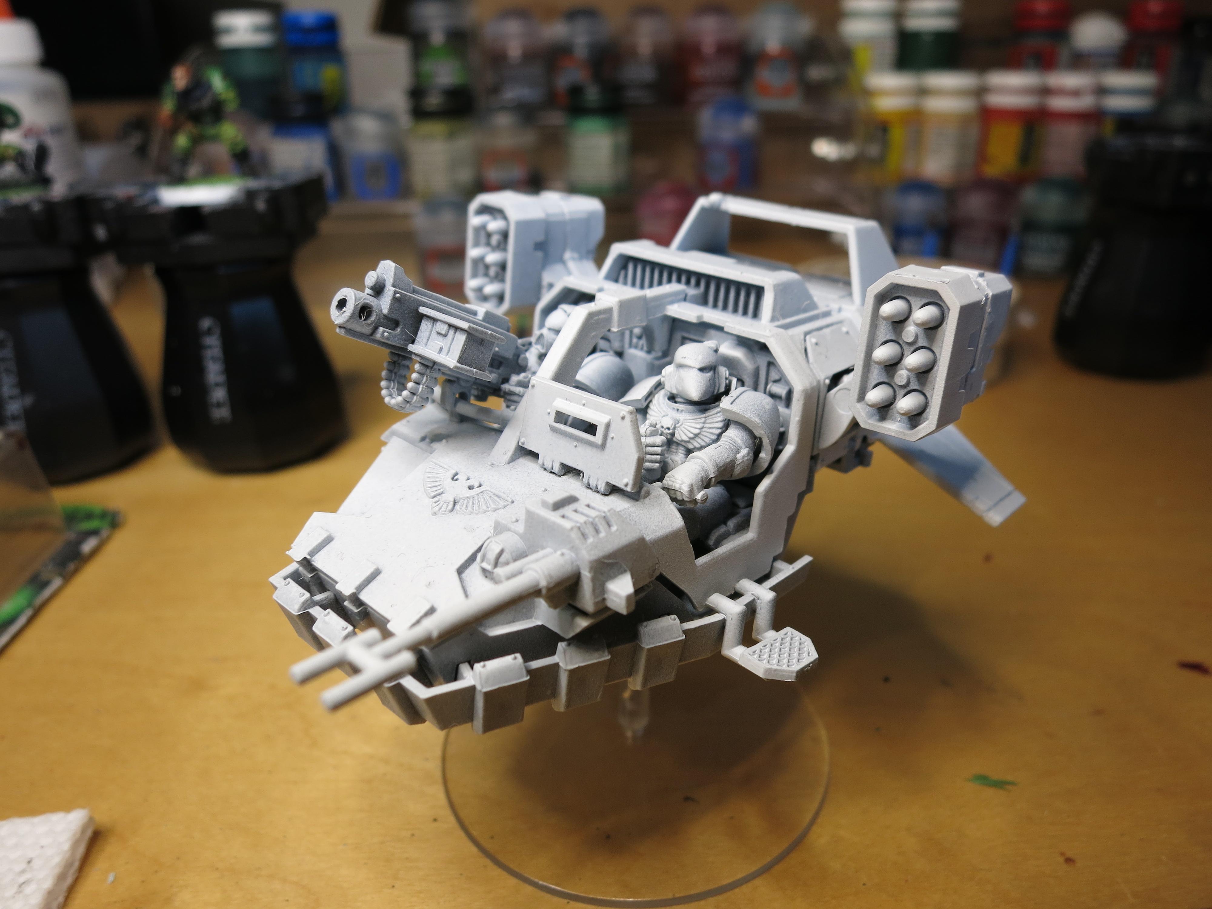 TML/HB speeder primed
