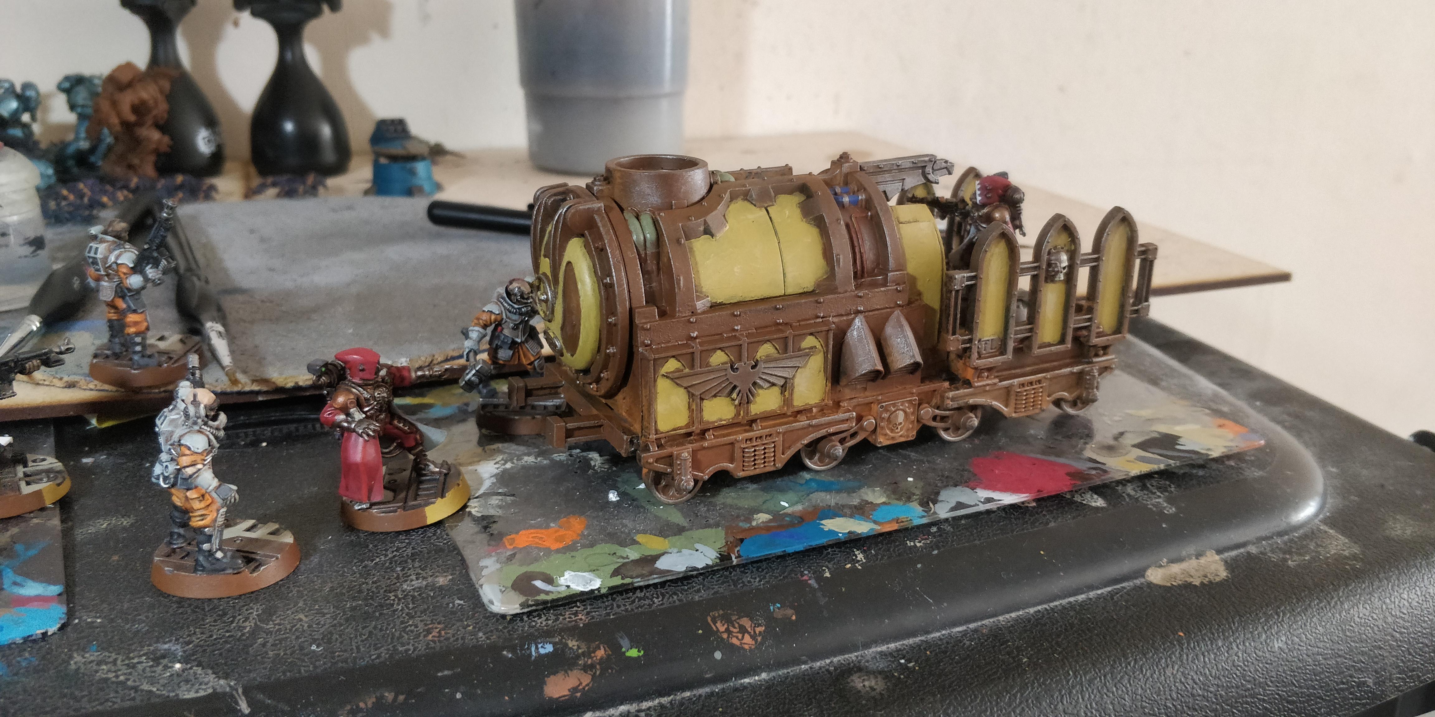 N17, Necromunda, Train, Work In Progress, Zone Mortalis