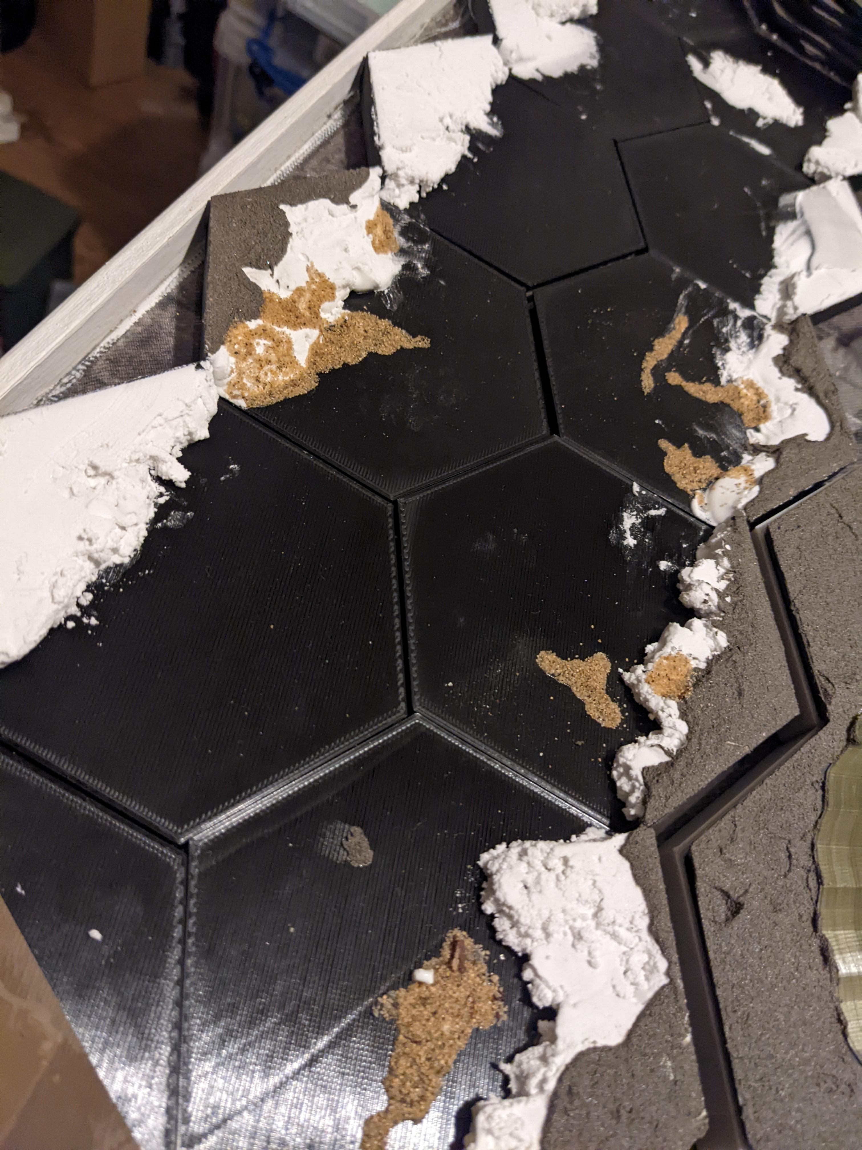 River sections closeup