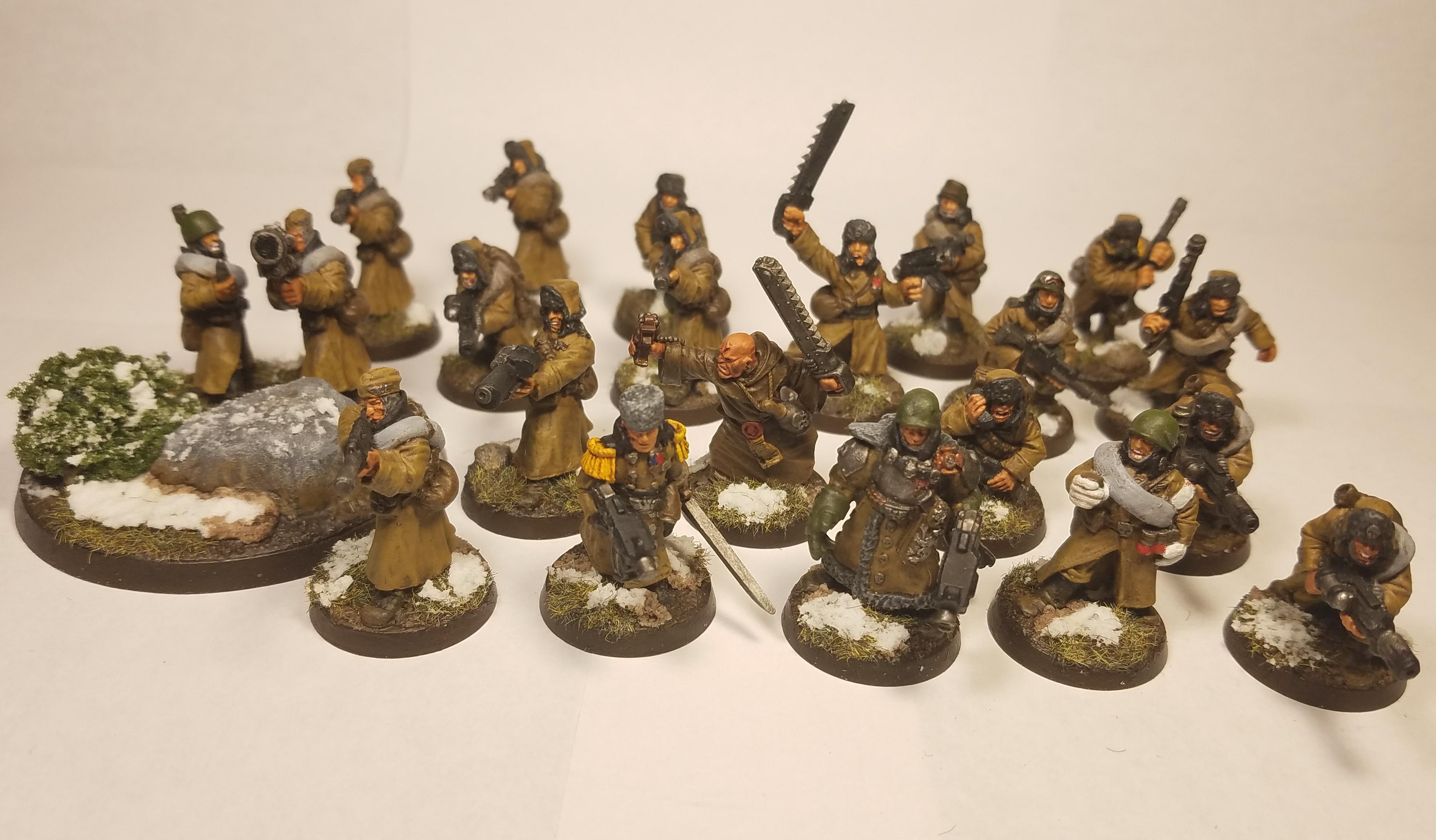 2nd Edition, Astra Militarum, Company Commander, Conversion, Ice Warriors Of Valhalla, Imperial Guard, Valhallans, Warhammer 40,000